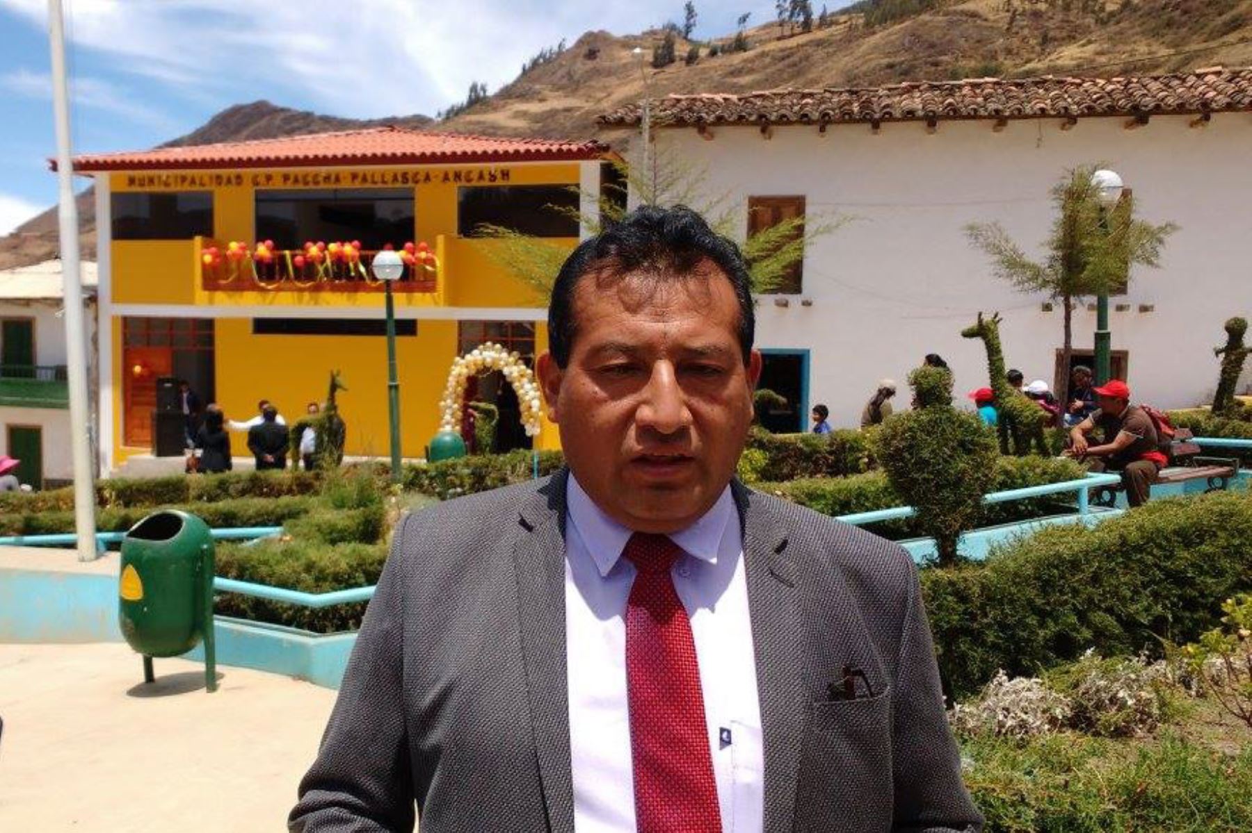 Nicolás Risco Orbegoso se desempeñó como alcalde distrital de Pallasca (Áncash) período 2015-2018. Foto: ANDINA/Gonzalo Horna
