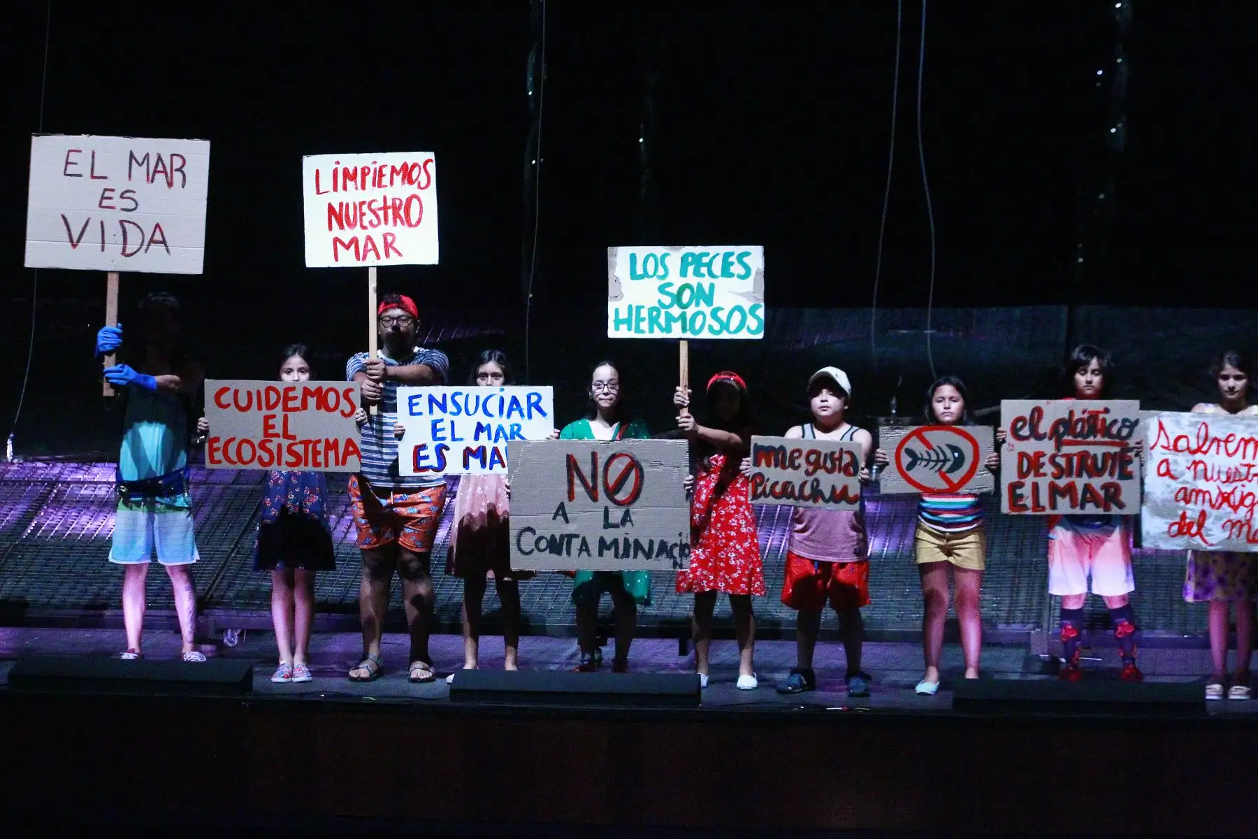 Participan más de 70 integrantes del Coro Nacional de Niños. Foto: ANDINA/Eddy Ramos