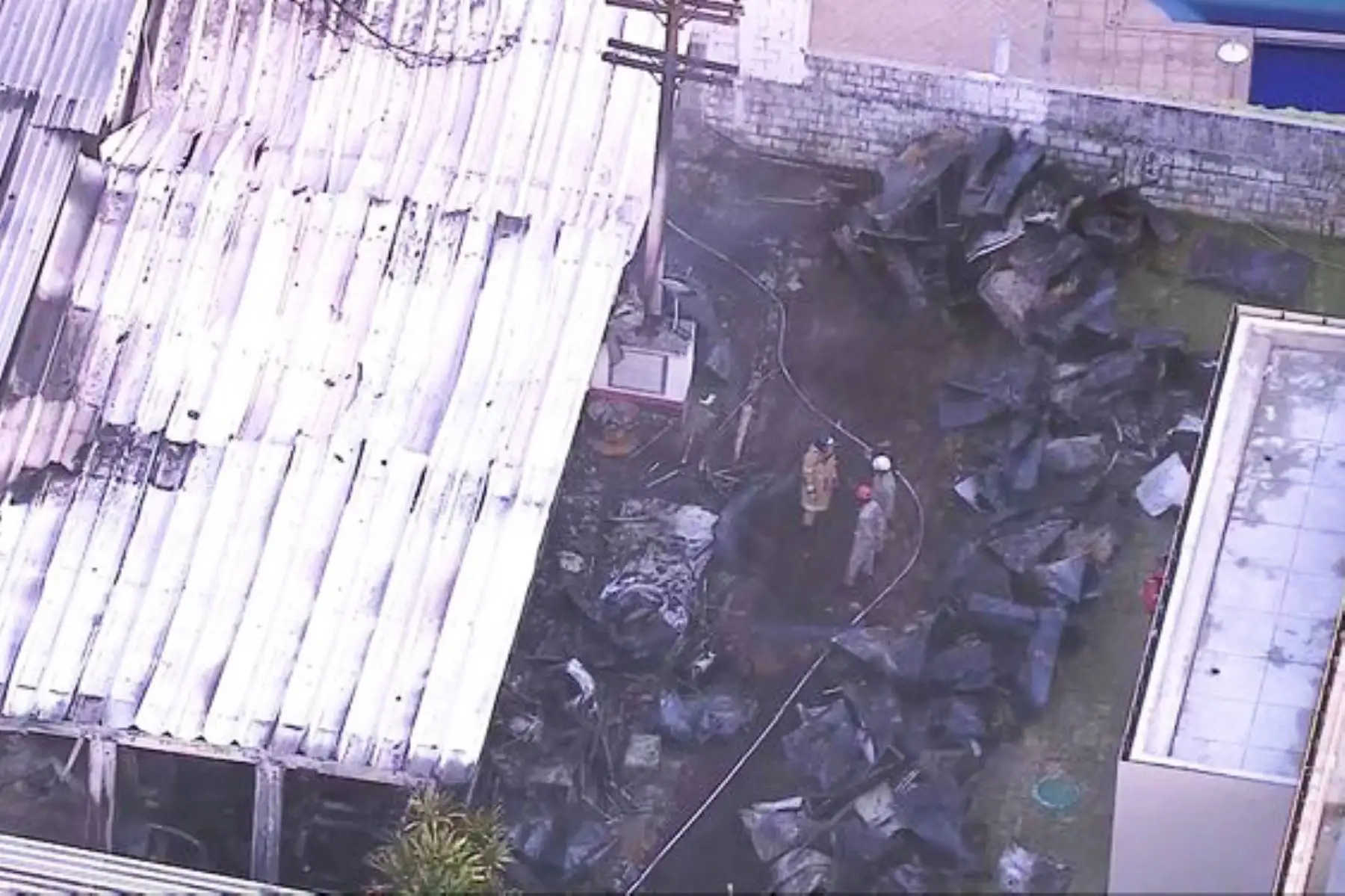 Al menos diez muertos deja incendio en sede del Flamengo. Foto: INTERNET/Medios