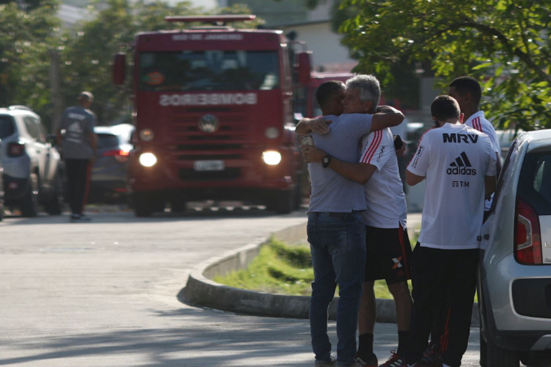 Al menos diez muertos deja incendio en sede del Flamengo. Foto: INTERNET/Medios