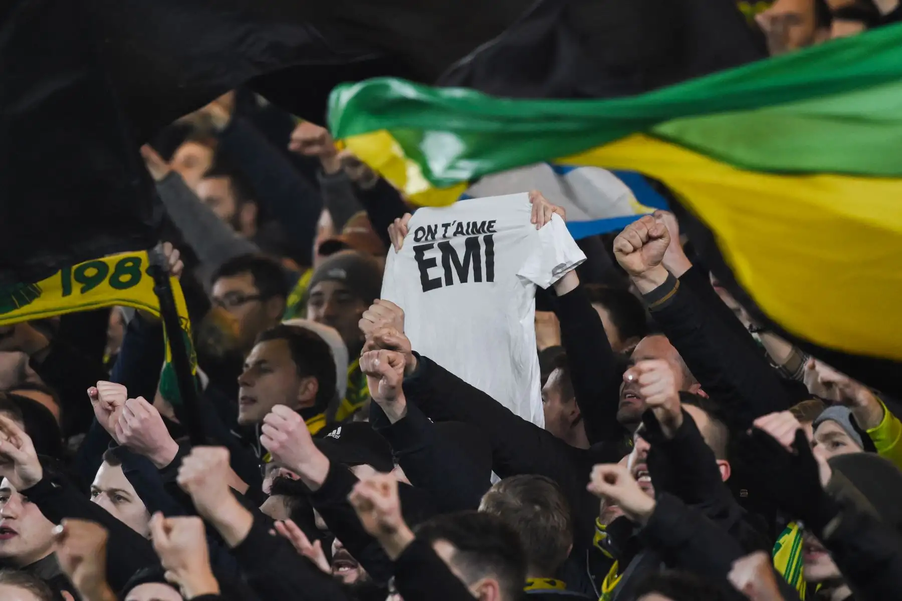 Desde la desaparición del avión donde viajaba Emiliano Sala su equipo, Nantes, e hinchada lamentan su partida. AFP