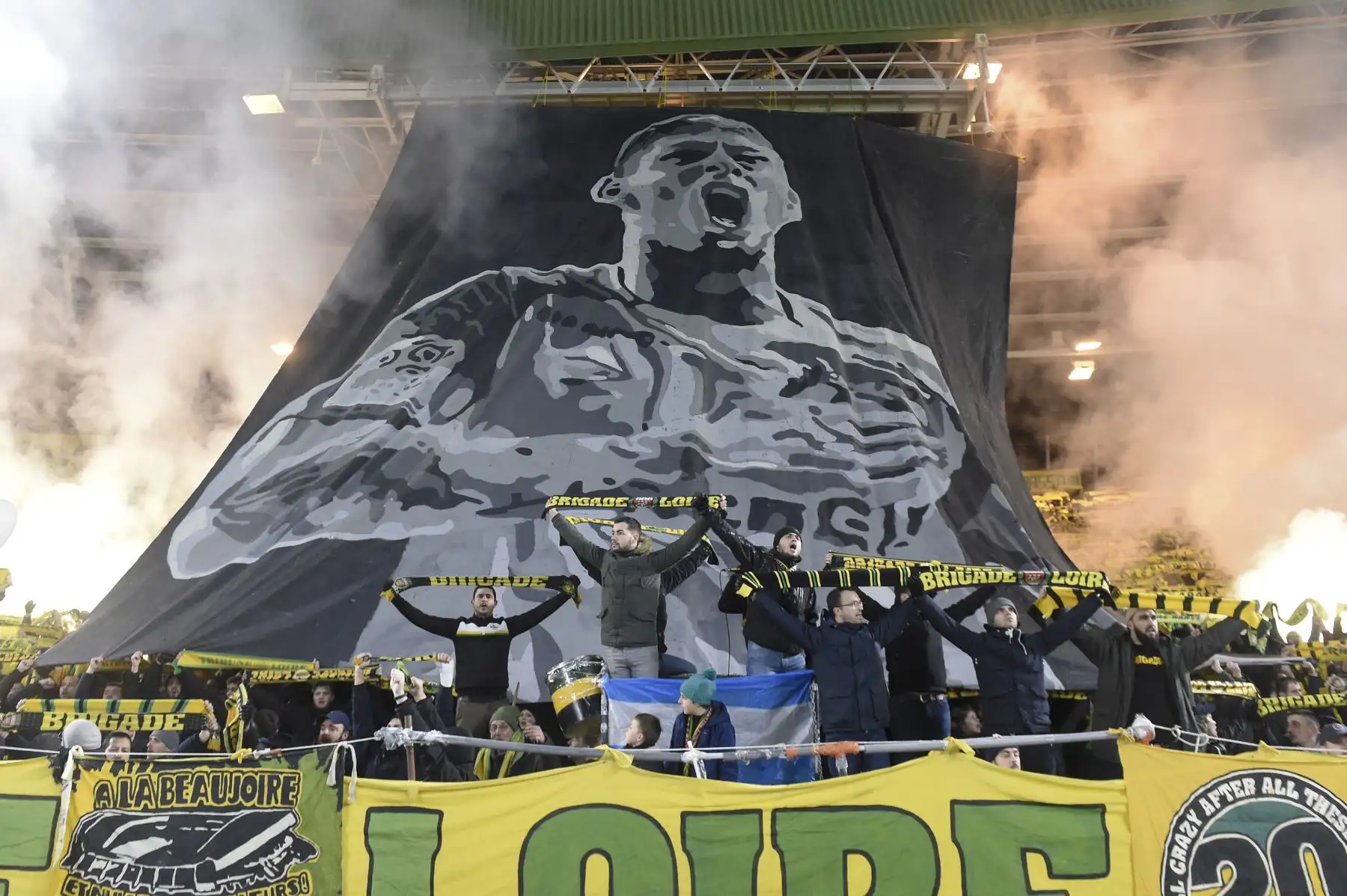 Desde la desaparición del avión donde viajaba Emiliano Sala su equipo, Nantes, e hinchada lamentan su partida. AFP