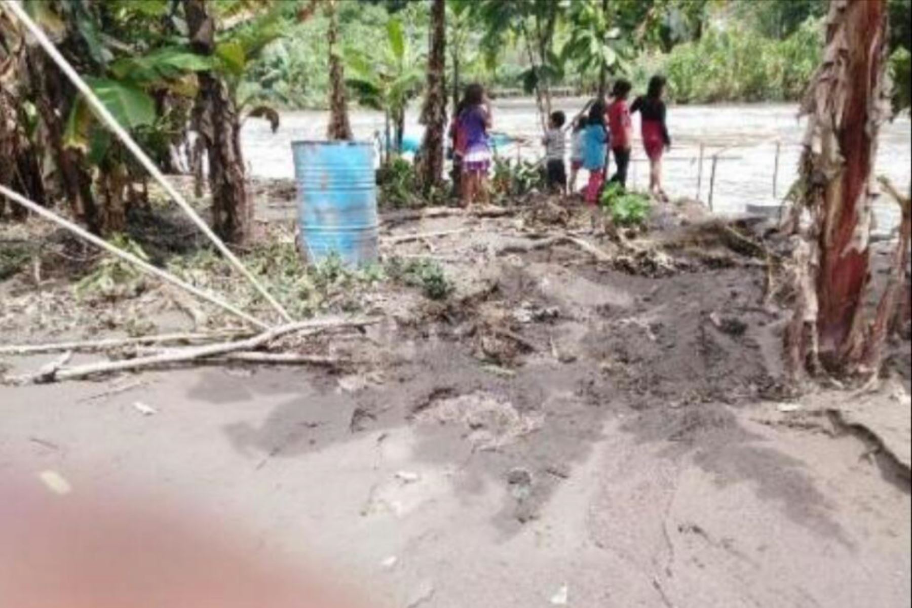 Río Madre de Dios se desborda y deja 63 personas damnificadas. ANDINA/Difusión