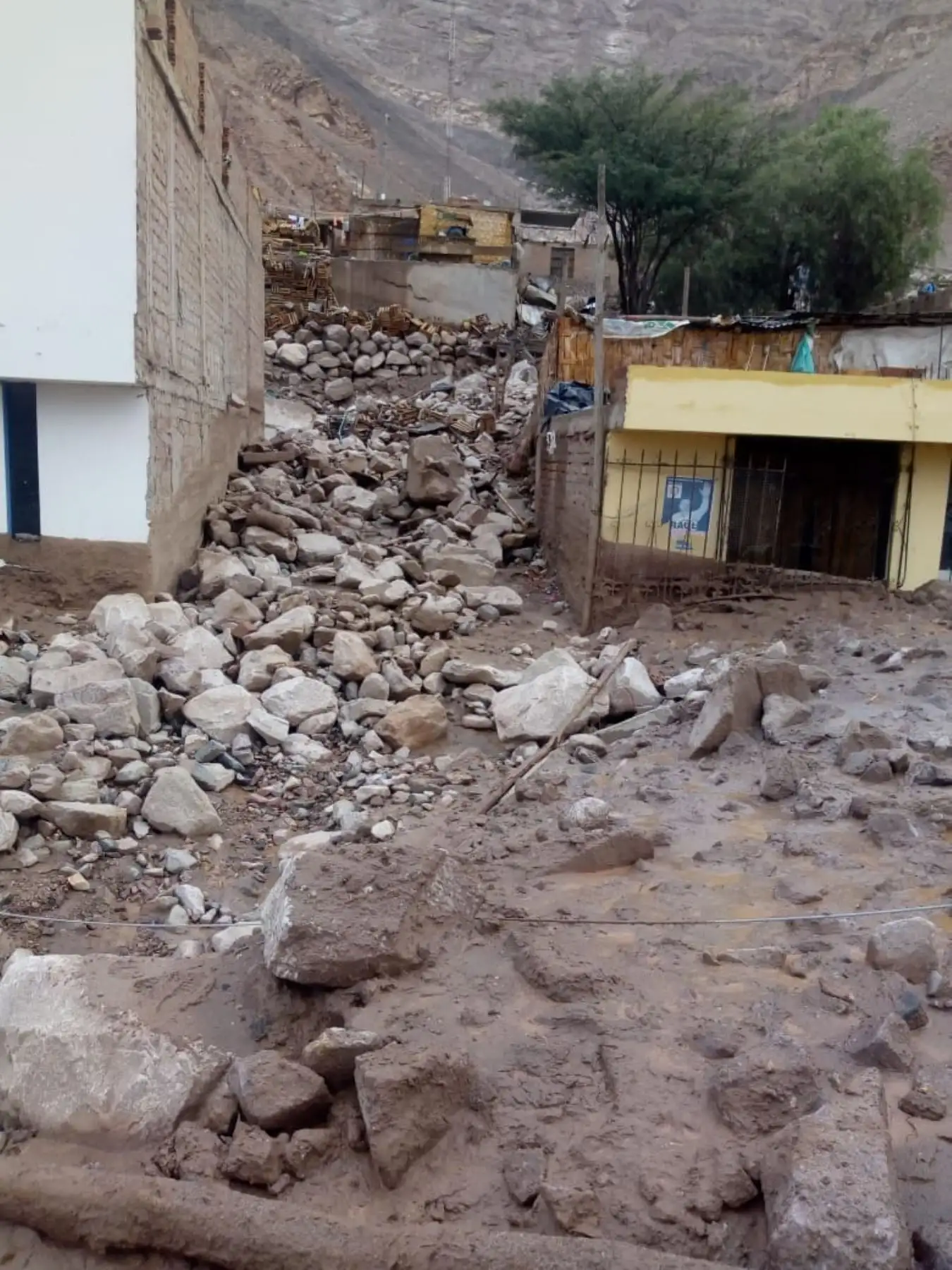 3 Muertos por huaico en Arequipa, distrito de Aplao. Foto: ANDINA/Difusión Silvio Arias