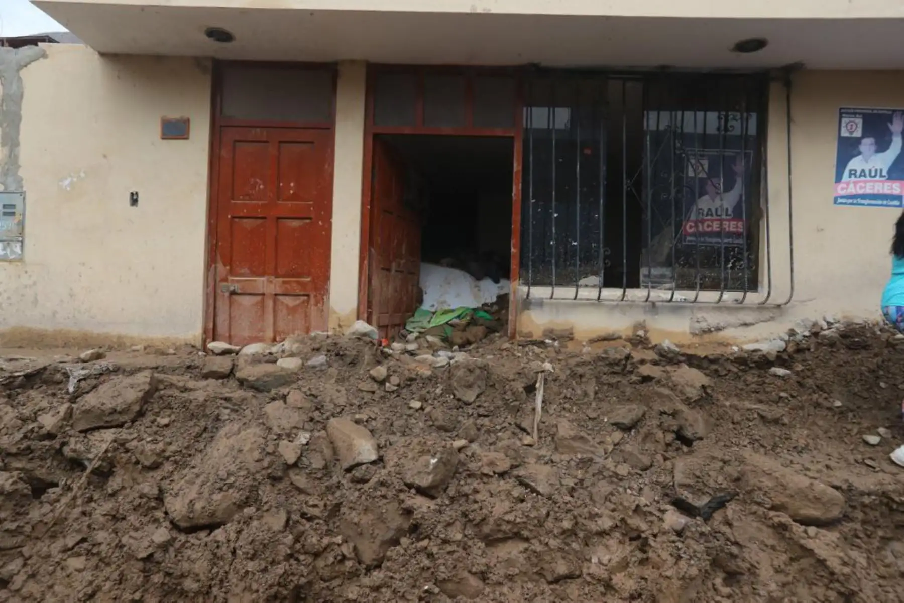 El presidente de la República, Martín Vizcarra, visita  
 zonas afectadas  por las lluvias y la caída de huaicos. Y declara zona  de emergencia  en Aplao ,Arequipa y otras zonas del sur.Foto:ANDINA/Prensa Presidencia