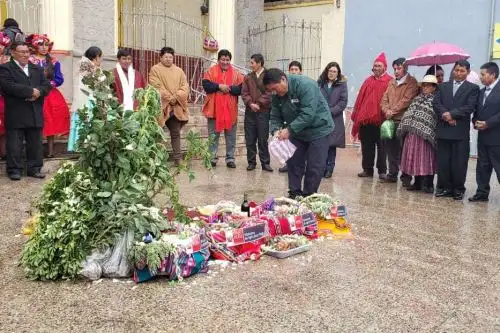 Virgen de la Candelaria: agricultores le rinden homenaje y donan productos