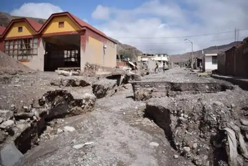 El Gobierno prorrogó el estado de emergencia por desastre en distrito tacneño de Ilabaya afectada por un huaico en 2019. ANDINA/Difusión