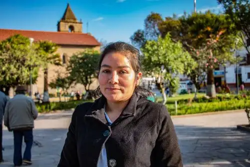 Reyna Cusi Vargas. Foto Pronabec