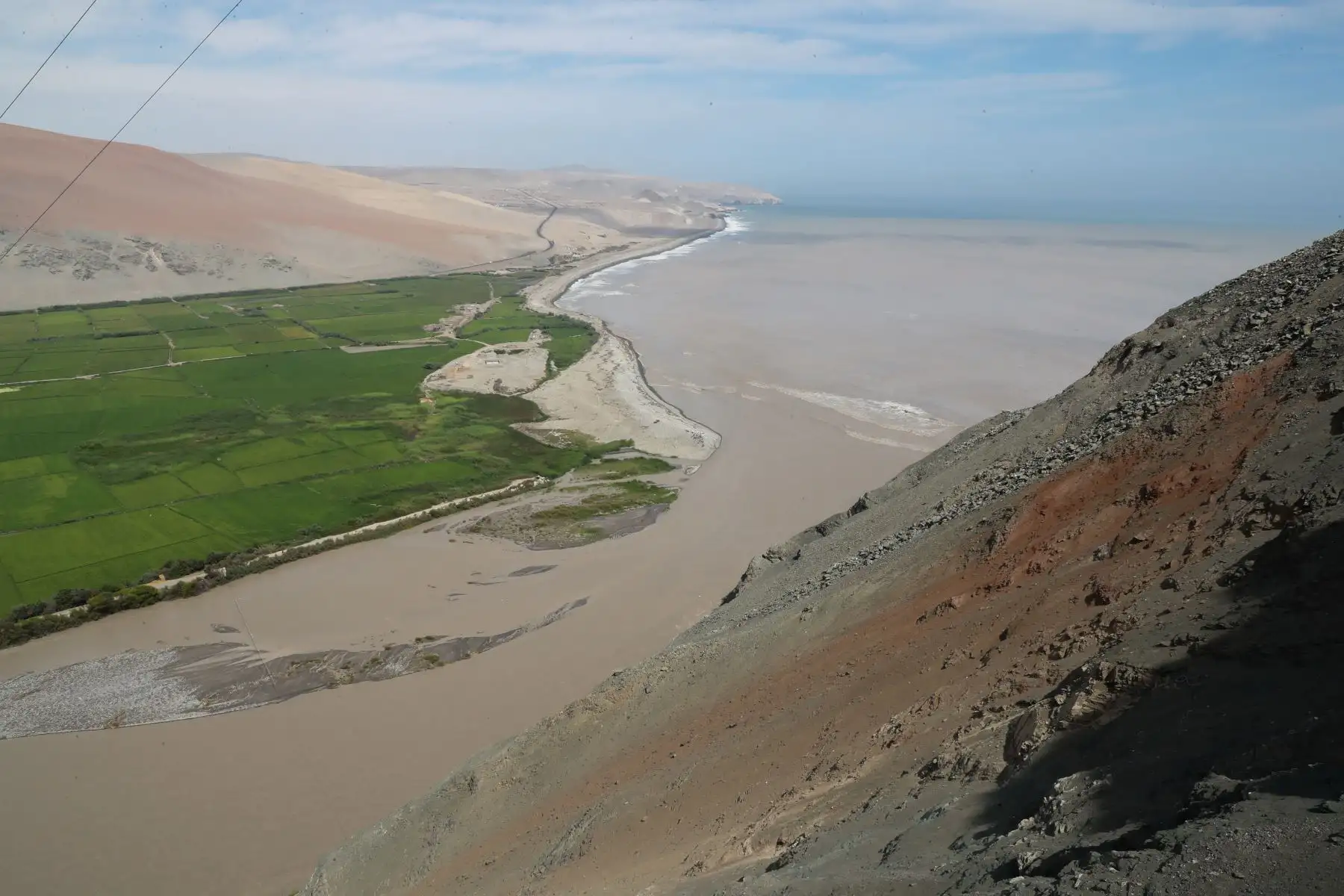 Desembocadura del Río Ocoña, Arequipa.

Foto: ANDINA/Juan Carlos Guzmán Negrini