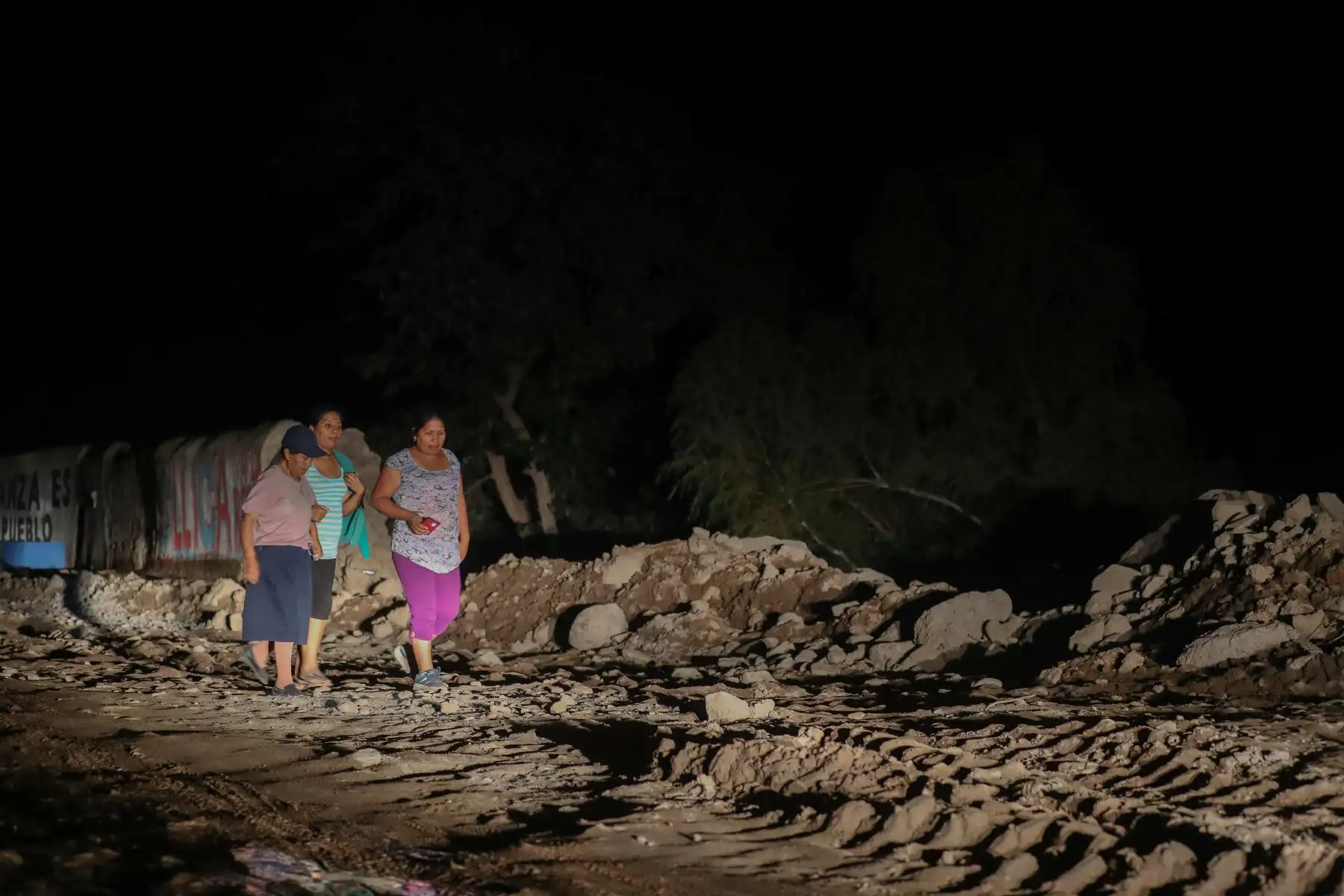 Zonas afectadas por el huaico en el distrito de Aplao, Arequipa.

Foto: ANDINA/Juan Carlos Guzmán Negrini