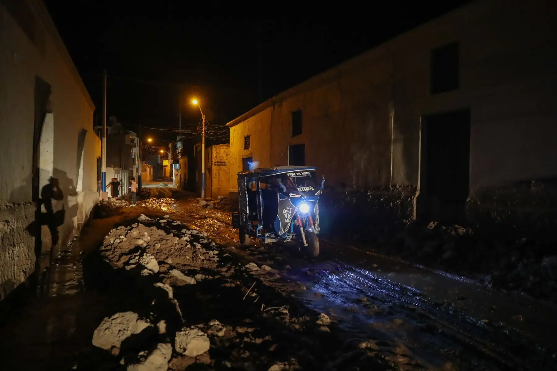 Zonas afectadas por el huaico en el distrito de Aplao, Arequipa.

Foto: ANDINA/Juan Carlos Guzmán Negrini