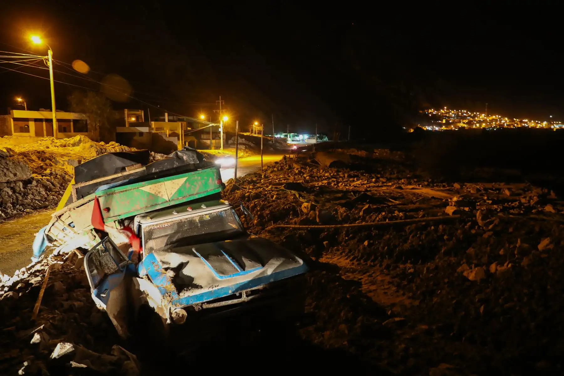 Zonas afectadas por el huaico en el distrito de Aplao, Arequipa.

Foto: ANDINA/Juan Carlos Guzmán Negrini