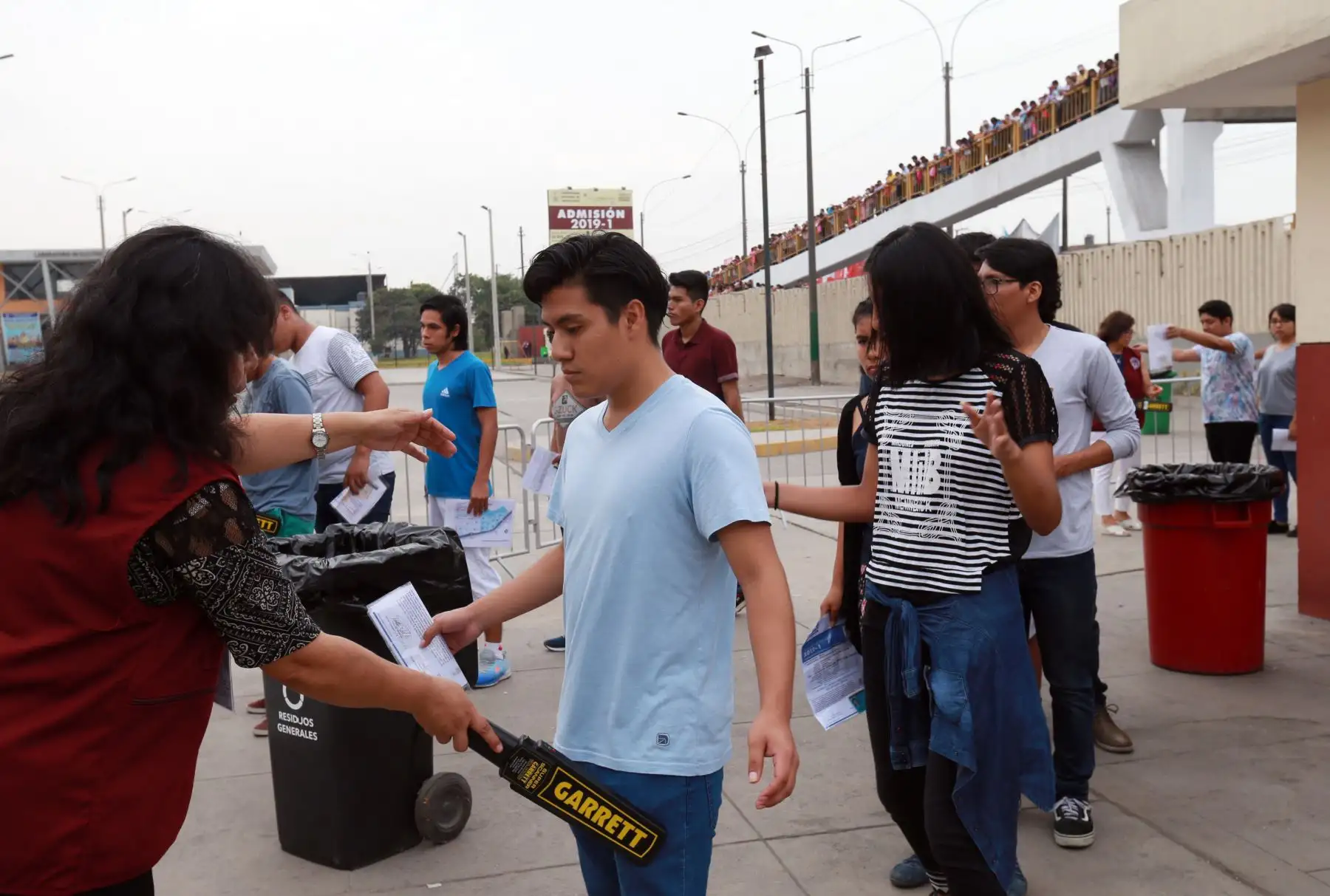 Concurso de admisión de la UNI 2019 .Foto: ANDINA/Norman Córdova