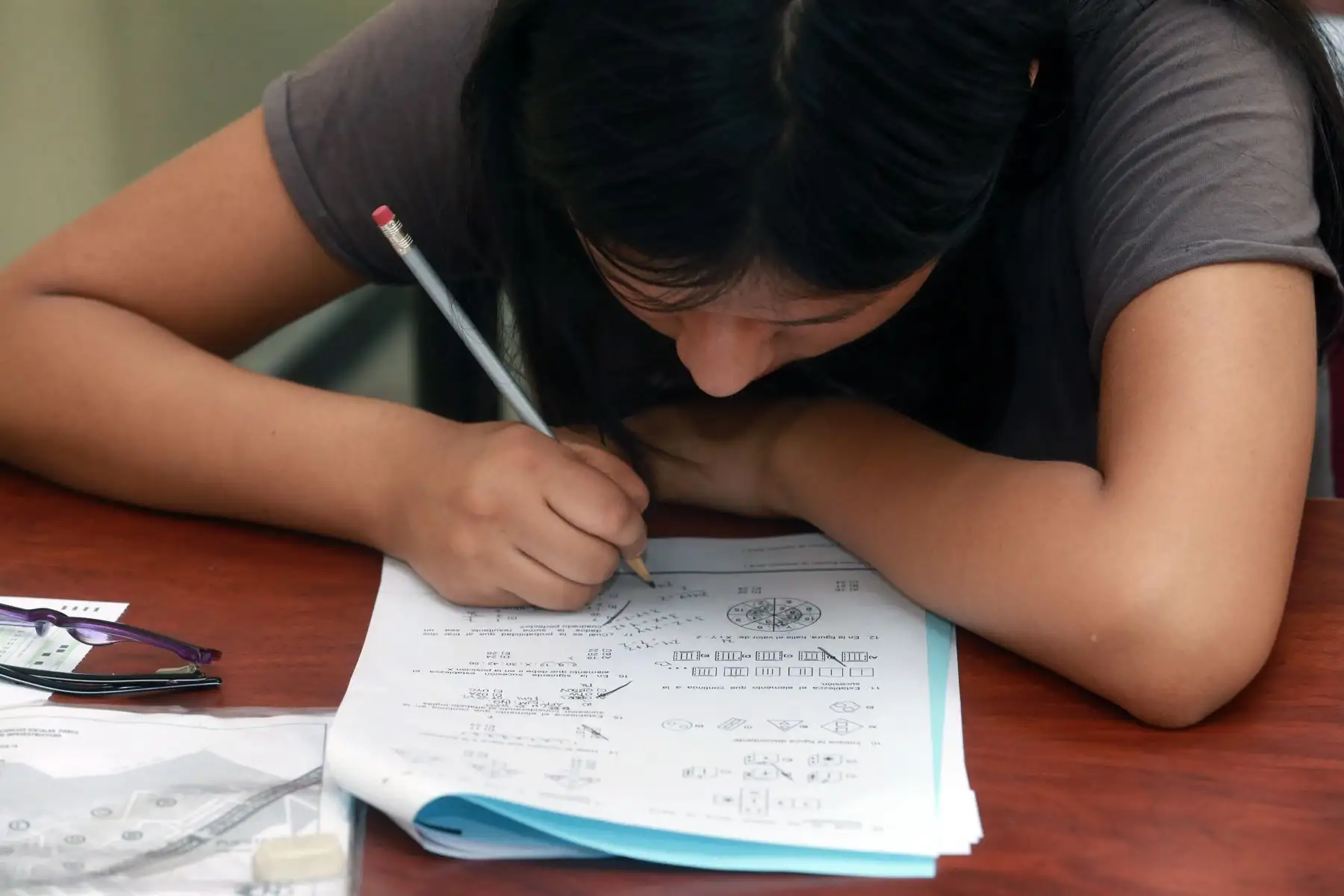 Concurso de admisión de la UNI 2019 .Foto: ANDINA/Norman Córdova