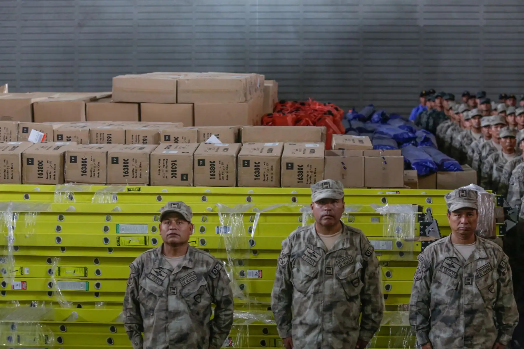 Presidente Vizcarra asiste a zarpe de BAP Pisco, que lleva más de 500 toneladas de ayuda humanitaria al sur del país. Foto: ANDINA/Prensa Presidencia