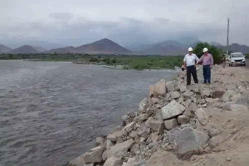 El río Santa alcanzó 315.66 metros cúbicos por segundo, un valor considerado normal, precisa COER Áncash. Foto: ANDINA/Gonzalo Horna