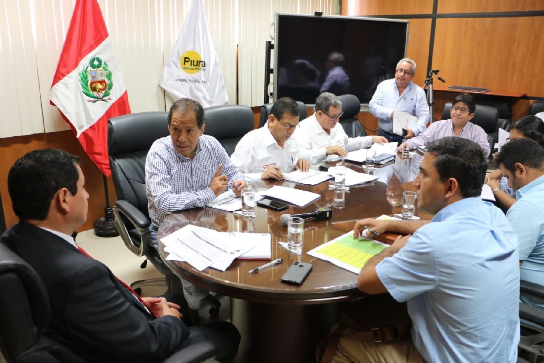 El director ejecutivo de la ARCC, Edgar Quispe,  sostuvo reuniones con autoridades de Piura para evaluar el avance de intervenciones.