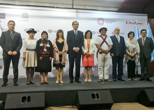 Presidente Martín Vizcarra asistió a ceremonia por el Año Internacional de las Lenguas Indígenas.