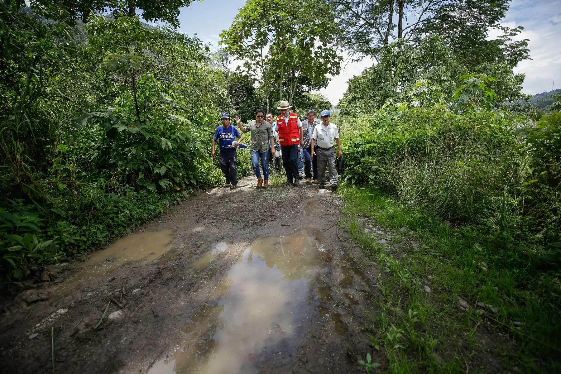 Ministros de Estado atienden zonas afectadas por desastres naturales.  Foto: ANDINA/Prensa Presidencia