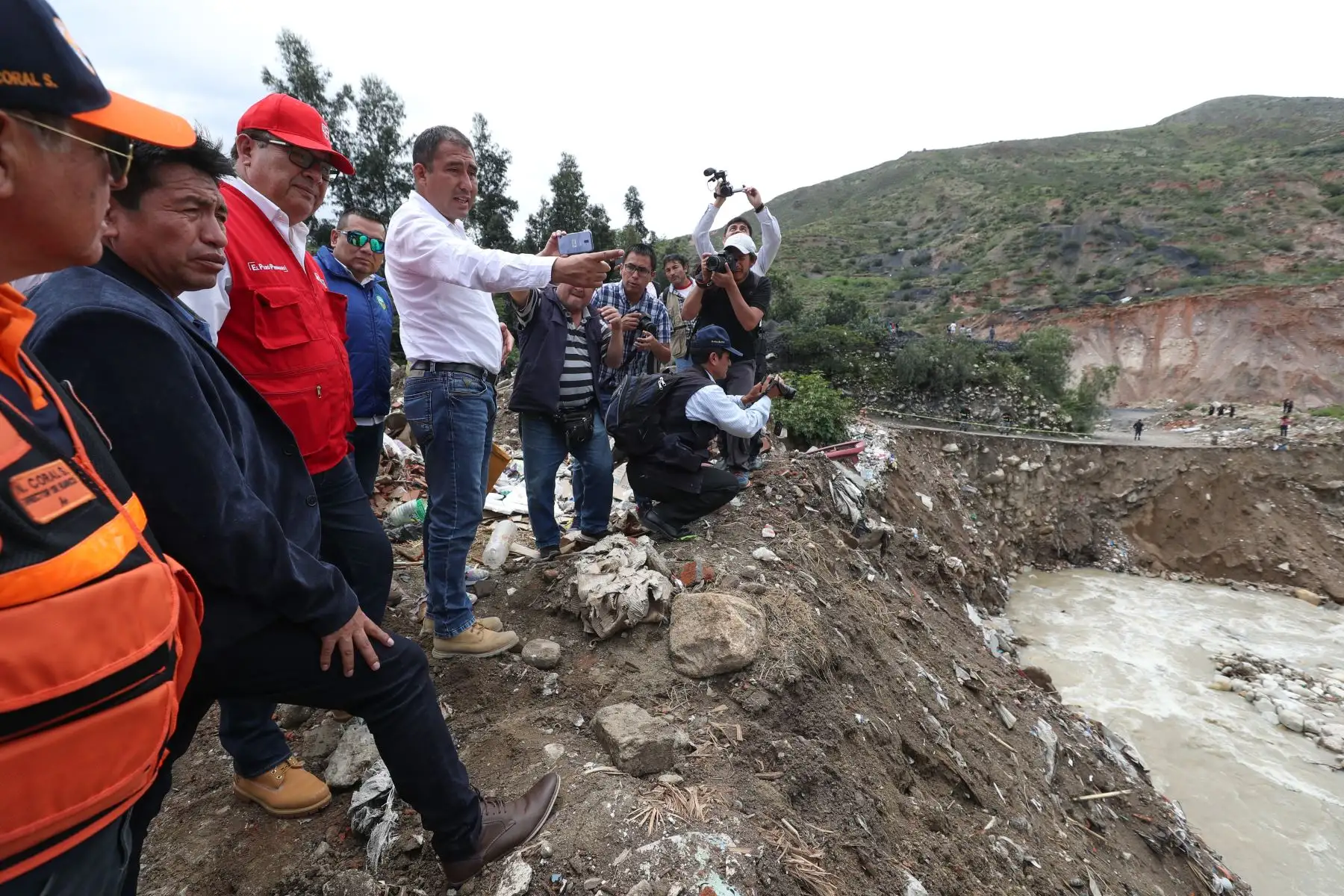 Ministros de Estado atienden zonas afectadas por desastres naturales.  Foto: ANDINA/Prensa Presidencia