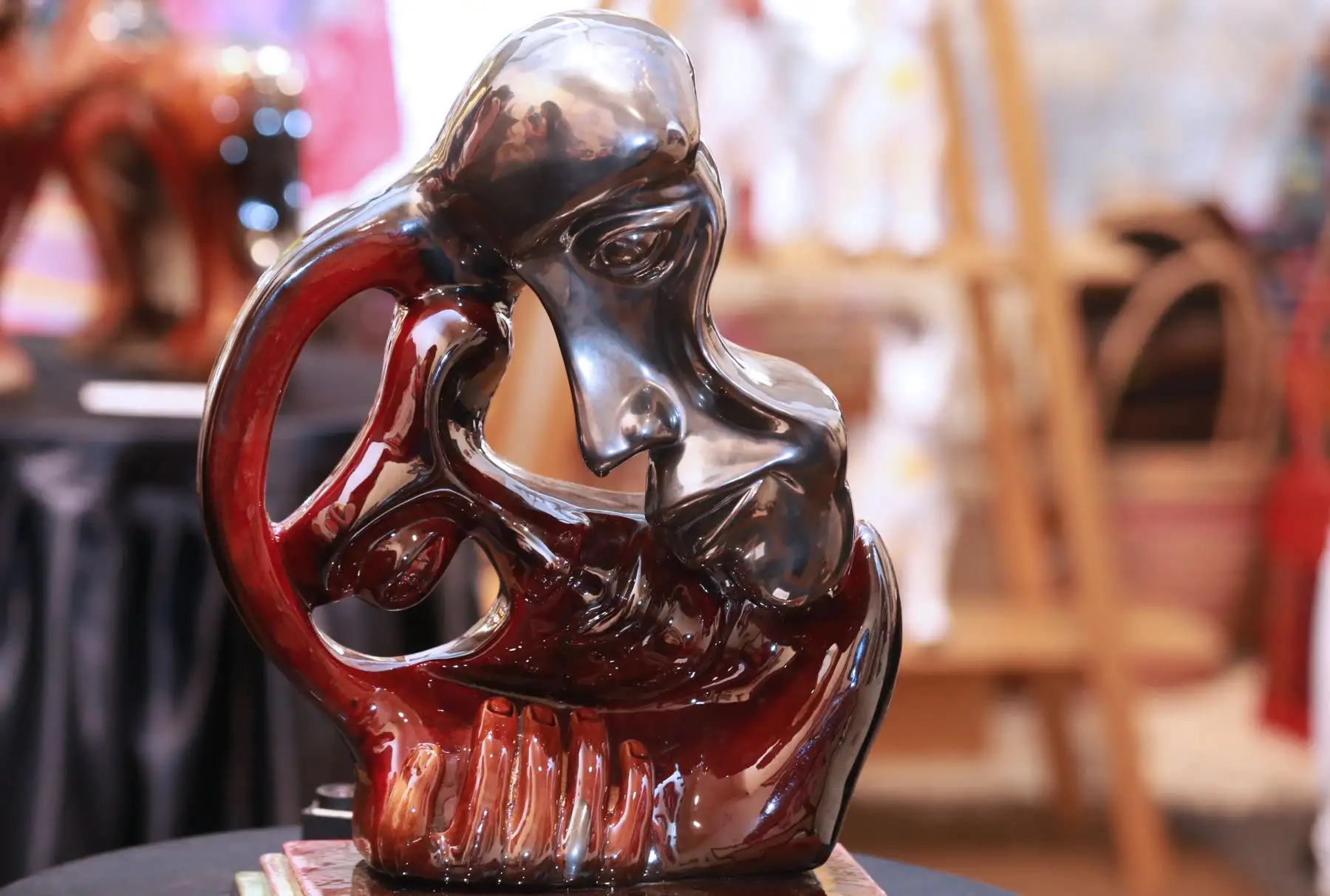 Expo Munay 2019, productos elaborados  por internos  en penales de todo el país, se exponen el club Unión. Foto: ANDINA/Norman Córdova