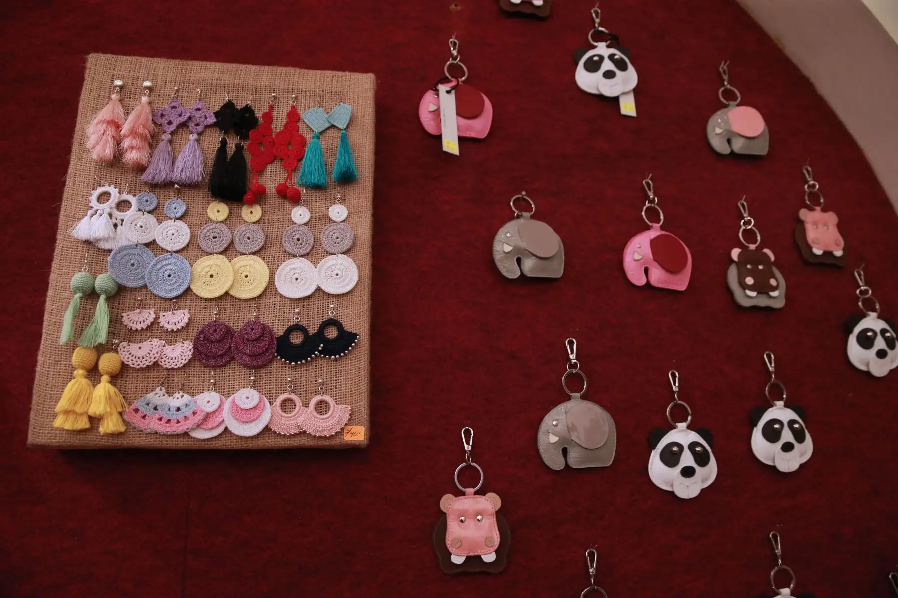 Expo Munay 2019, productos elaborados  por internos  en penales de todo el país, se exponen el club Unión. Foto: ANDINA/Norman Córdova
