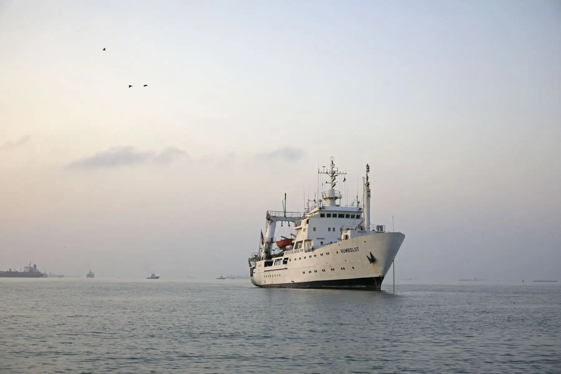 Barco de Investigación Científica Humboldt. Foto: Cortesía.