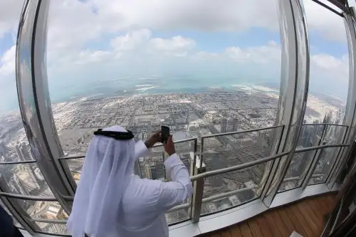 Vista aérea de Dubai. Foto: EFE