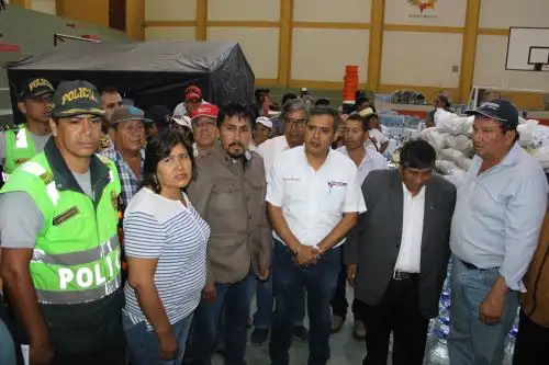 Ministro de Agricultura, Gustavo Mostajo, supervisó acciones que ejecuta el Gobierno para atender la emergencia en Aplao y otras zonas de Arequipa afectadas por los desastres naturales. ANDINA/Difusión