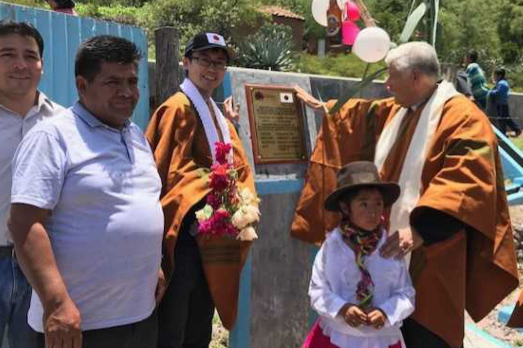 Ayacucho: inauguran obra de riego tecnificado financiada con donación japonesa
