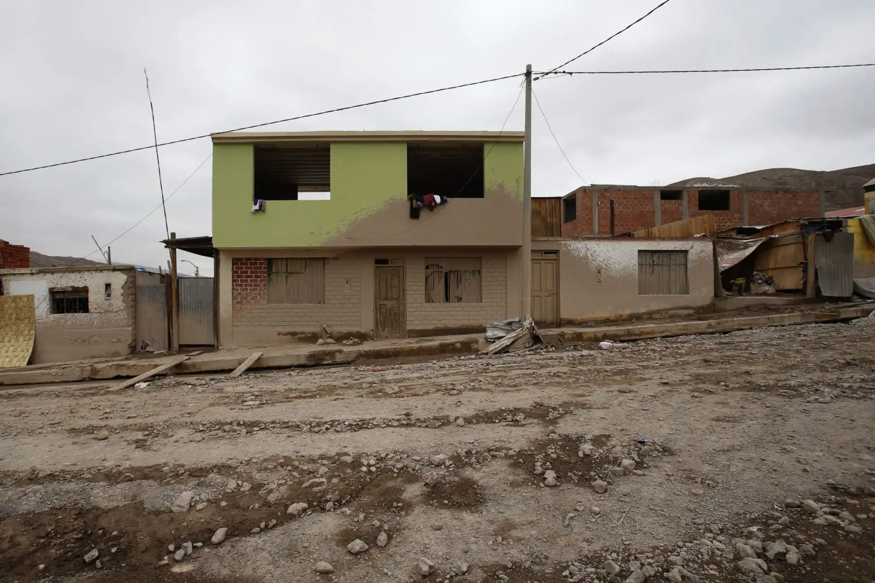 A casi una semana del huaico, Mirave en Tacna se convierte en pueblo fantasma. Foto: ANDINA/Nathalie Sayago