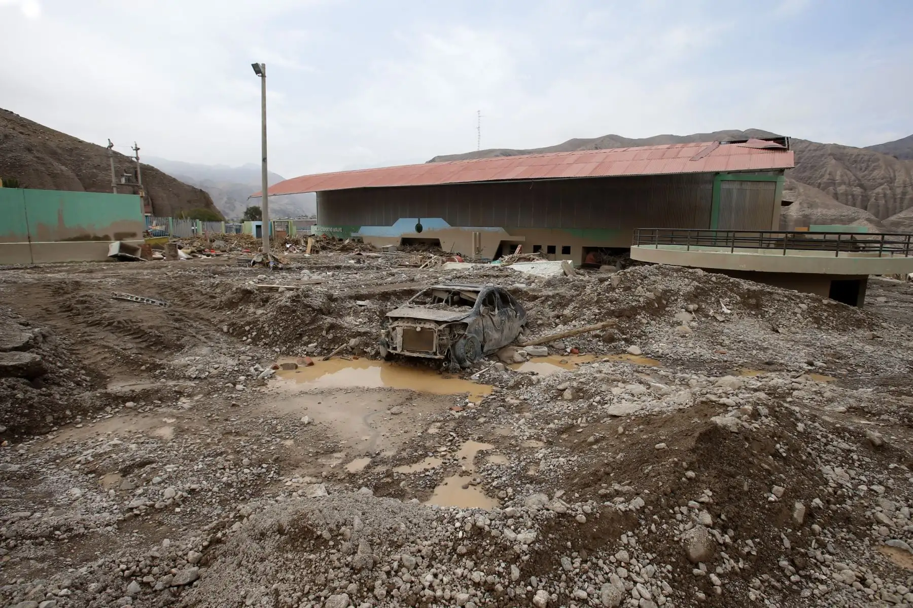 A casi una semana del huaico, Mirave en Tacna se convierte en pueblo fantasma.  Foto: ANDINA/Nathalie Sayago