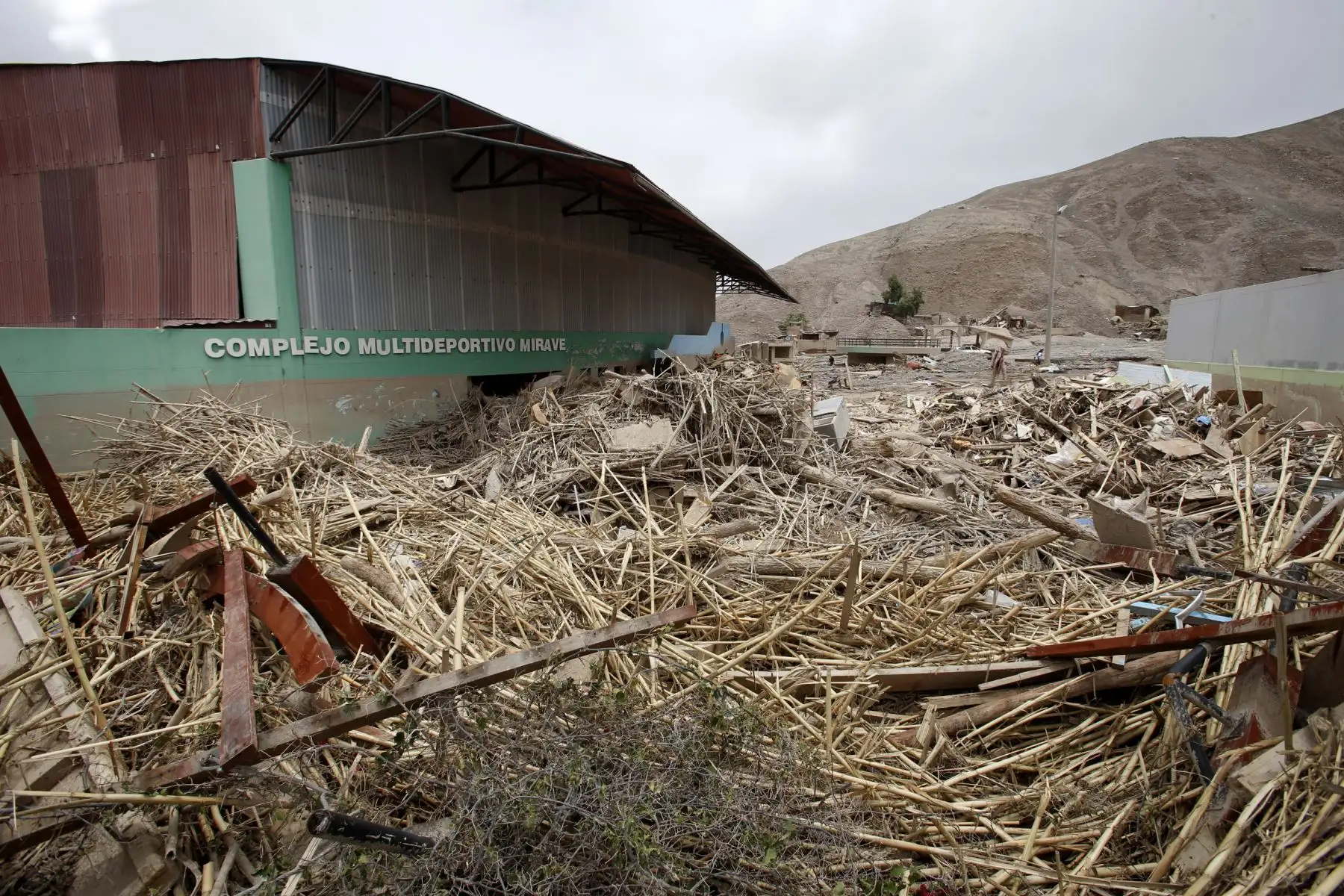 A casi una semana del huaico, Mirave en Tacna se convierte en pueblo fantasma.  Foto: ANDINA/Nathalie Sayago