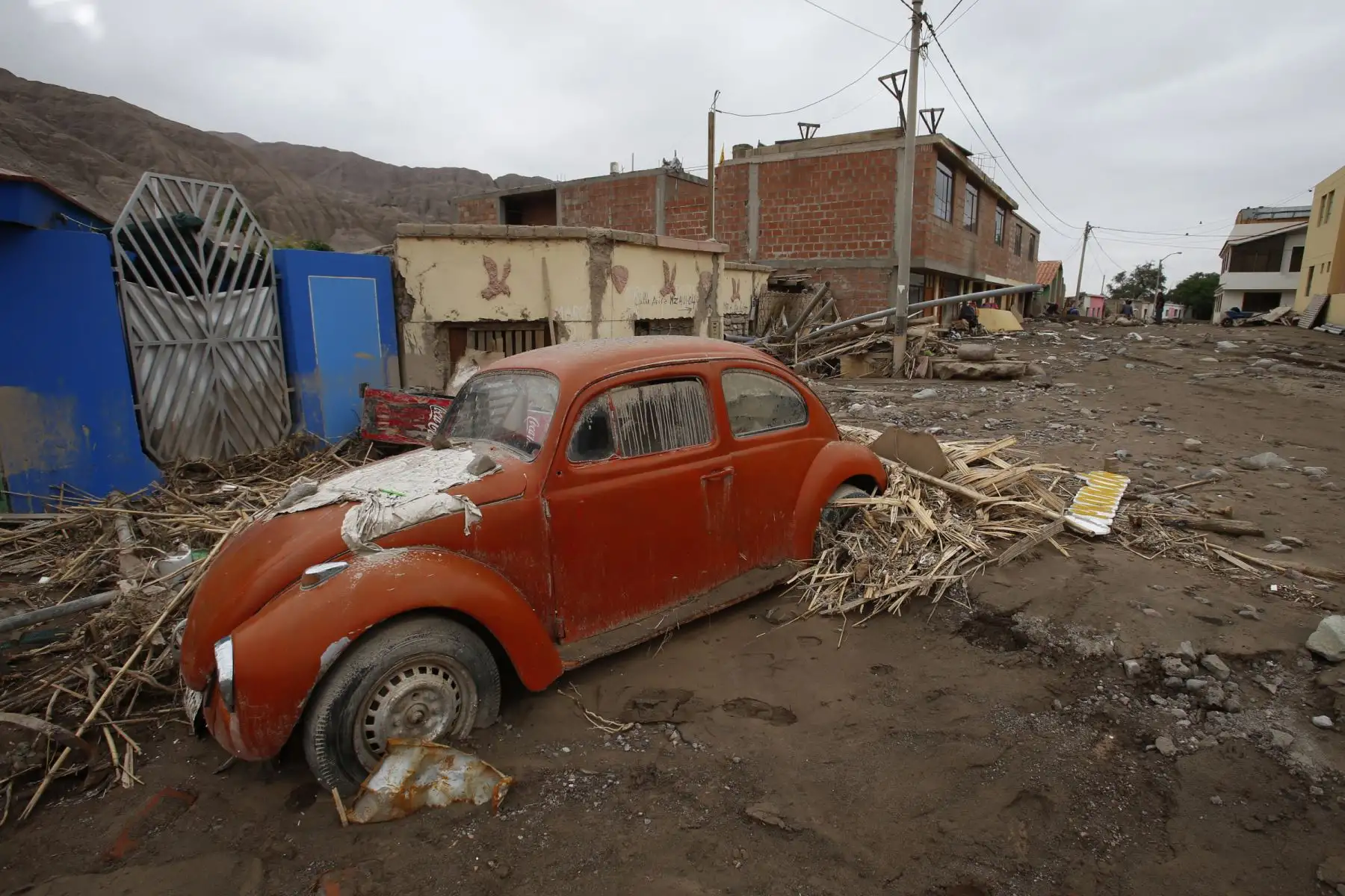 A casi una semana del huaico, Mirave en Tacna se convierte en pueblo fantasma.  Foto: ANDINA/Nathalie Sayago