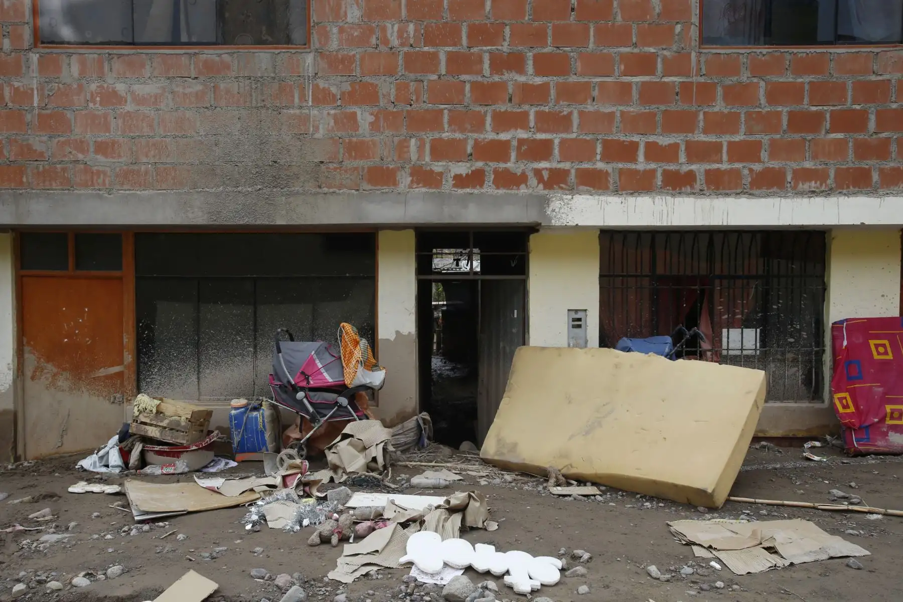 A casi una semana del huaico, Mirave en Tacna se convierte en pueblo fantasma.  Foto: ANDINA/Nathalie Sayago