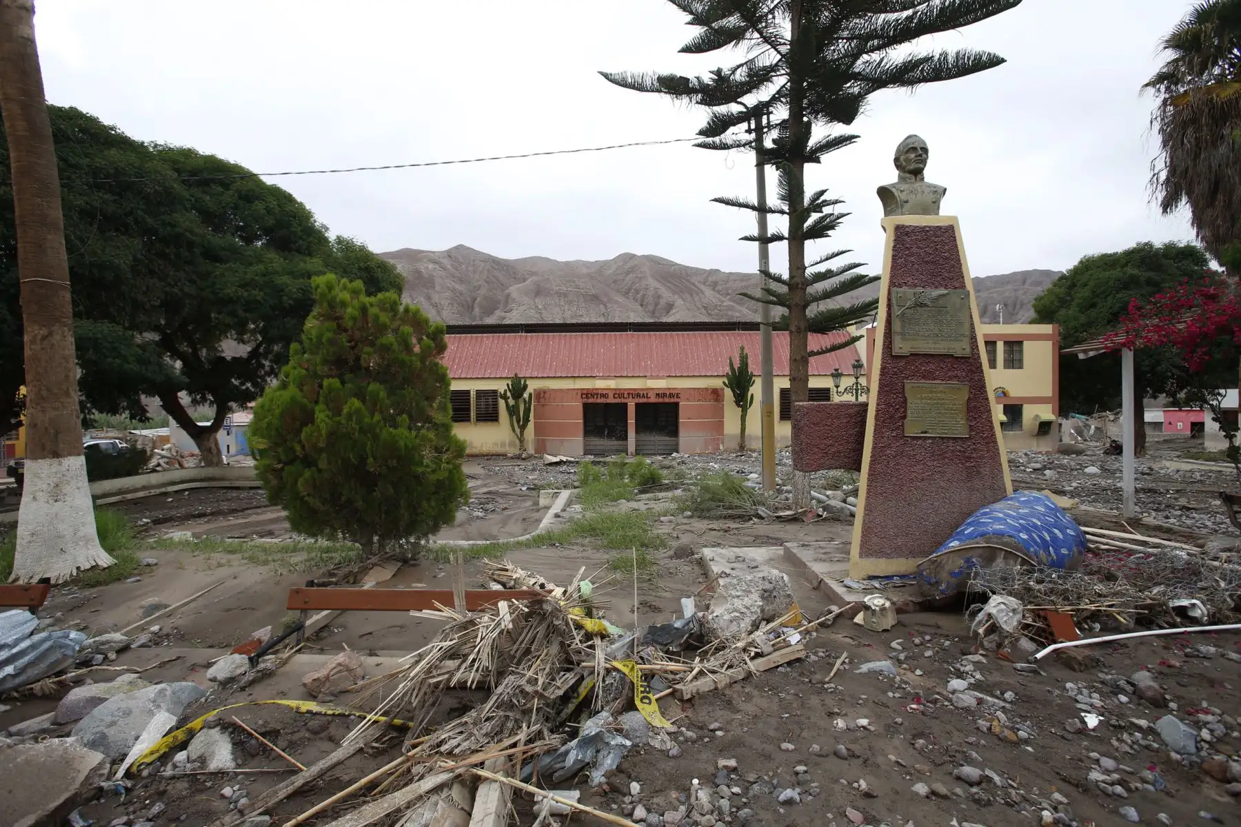 A casi una semana del huaico, Mirave en Tacna se convierte en pueblo fantasma.  Foto: ANDINA/Nathalie Sayago