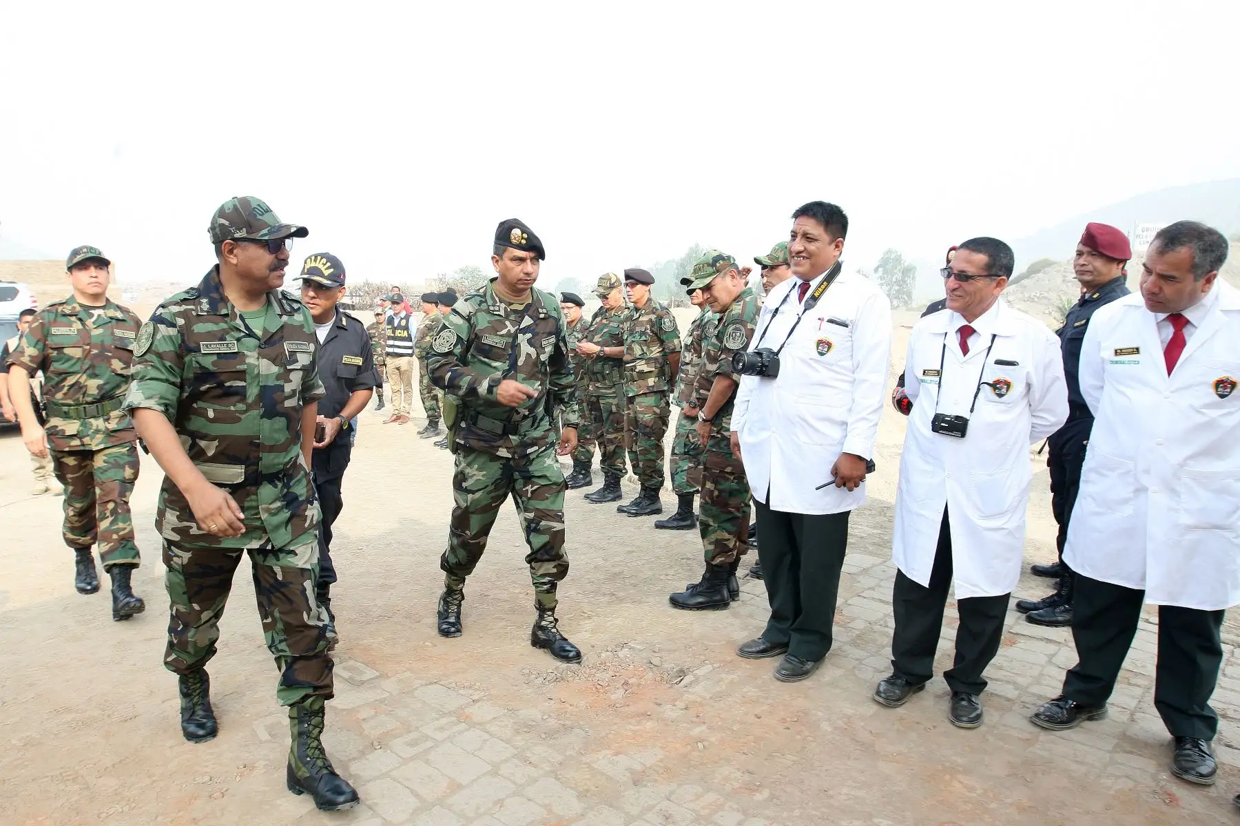 Demostración de instrucción policial sobre capacidades operativas en caso de emboscadas y toma de rehenes, asimismo en posibles coches bombas, esto con el fin de garantizar la seguridad, en el marco de los próximos Juegos Panamericanos y Para panamericanos Lima 2019 a desarrollarse en nuestro país. Foto:ANDINA/Héctor Vinces.
