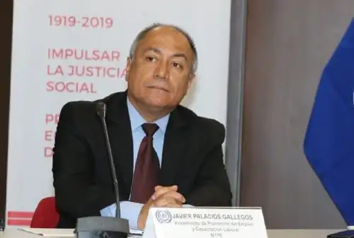 Viceministro de Promoción del Empleo y Capacitación Laboral, Javier Palacios Gallegos. Foto: Cortesía.