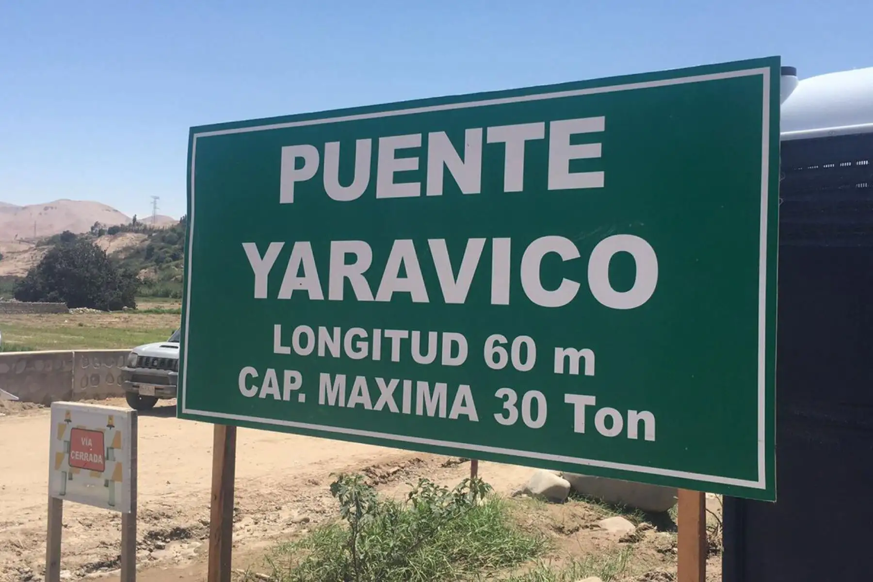 Conoce el puente Yaravico que salvó a la ciudad de Moquegua de quedar aislada.