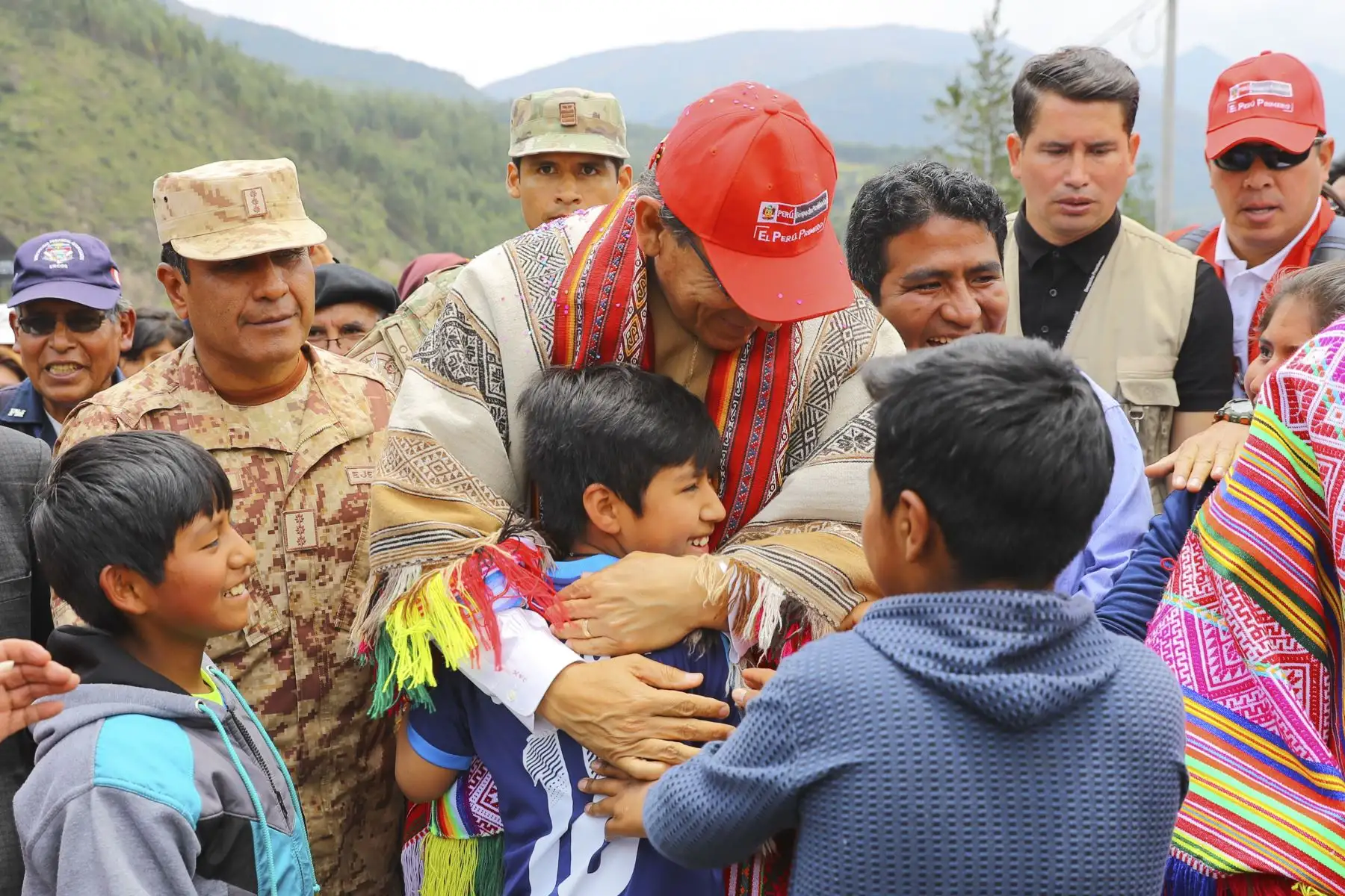 Jefe de Estado supervisa la puesta en funcionamiento del puente Urcos y accesos, en la región Cusco. Foto: ANDINA/Prensa Presidencia