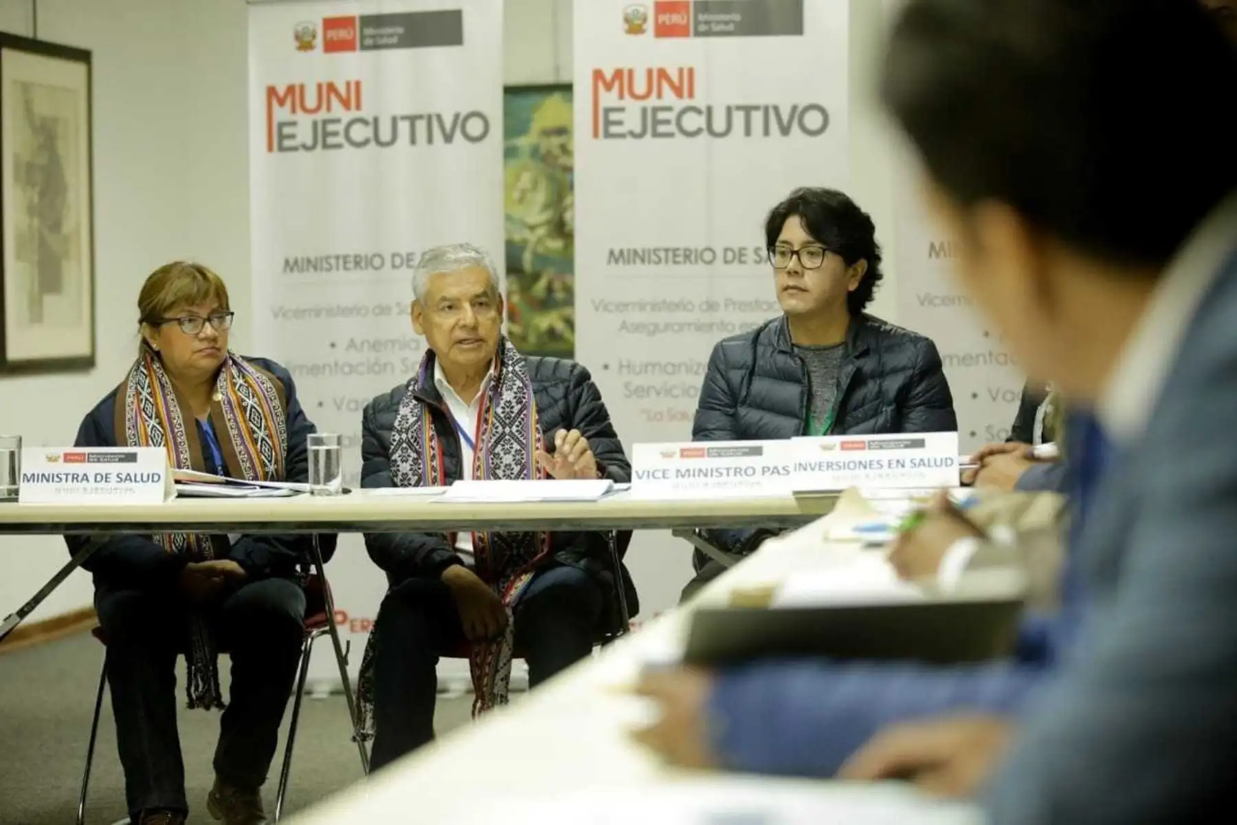 Presidente del Consejo de Ministros, César Villanueva, participa en el Muni Ejecutivo realizado en el Cusco.