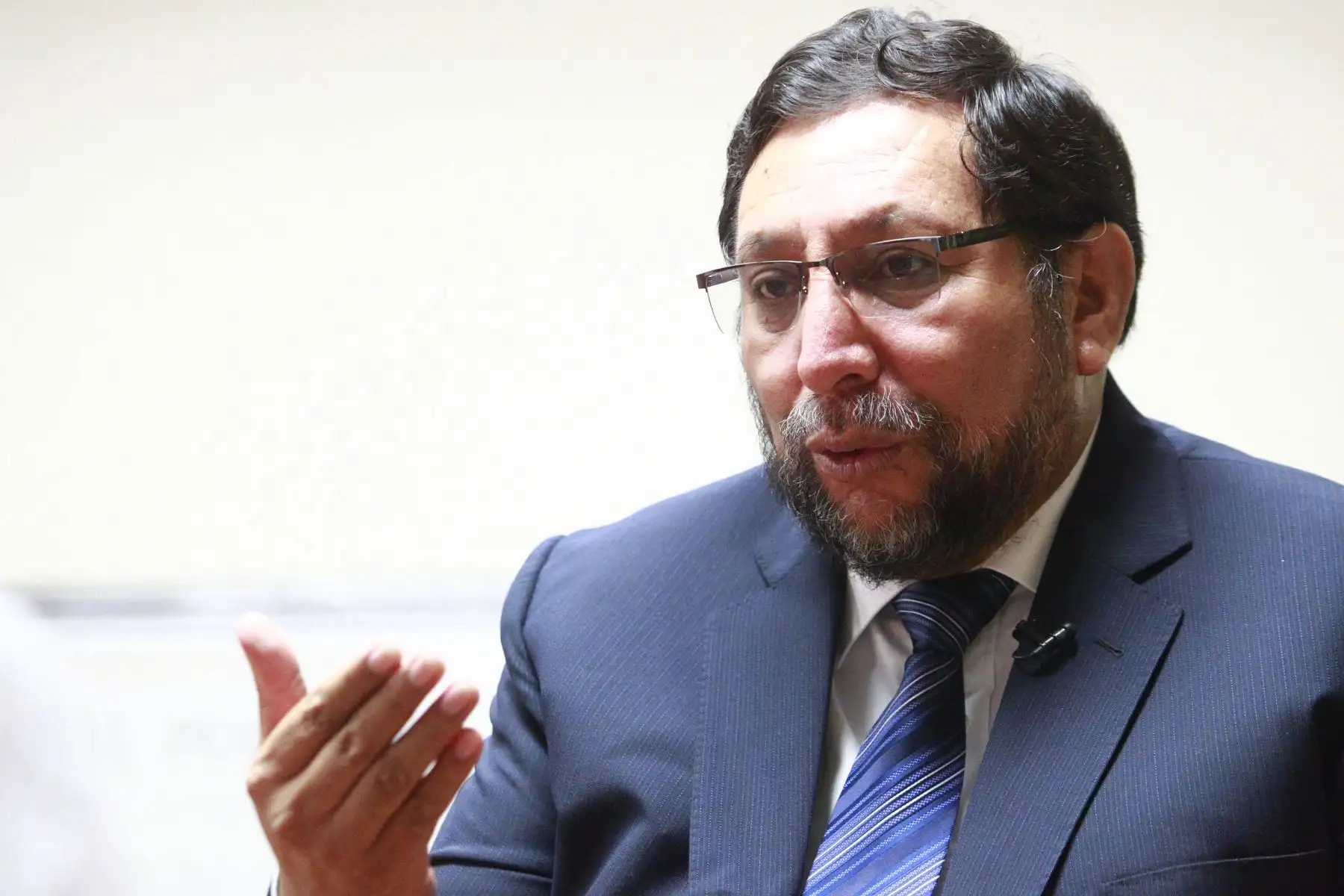 “En Apurímac aproximadamente el 14 % no tiene ningún tipo de seguro, pero ahora habrá cobertura al 100 %", resaltó el gobernador regional de Apurímac, Baltazar Lantarón. Foto: ANDINA/Eddy Ramos