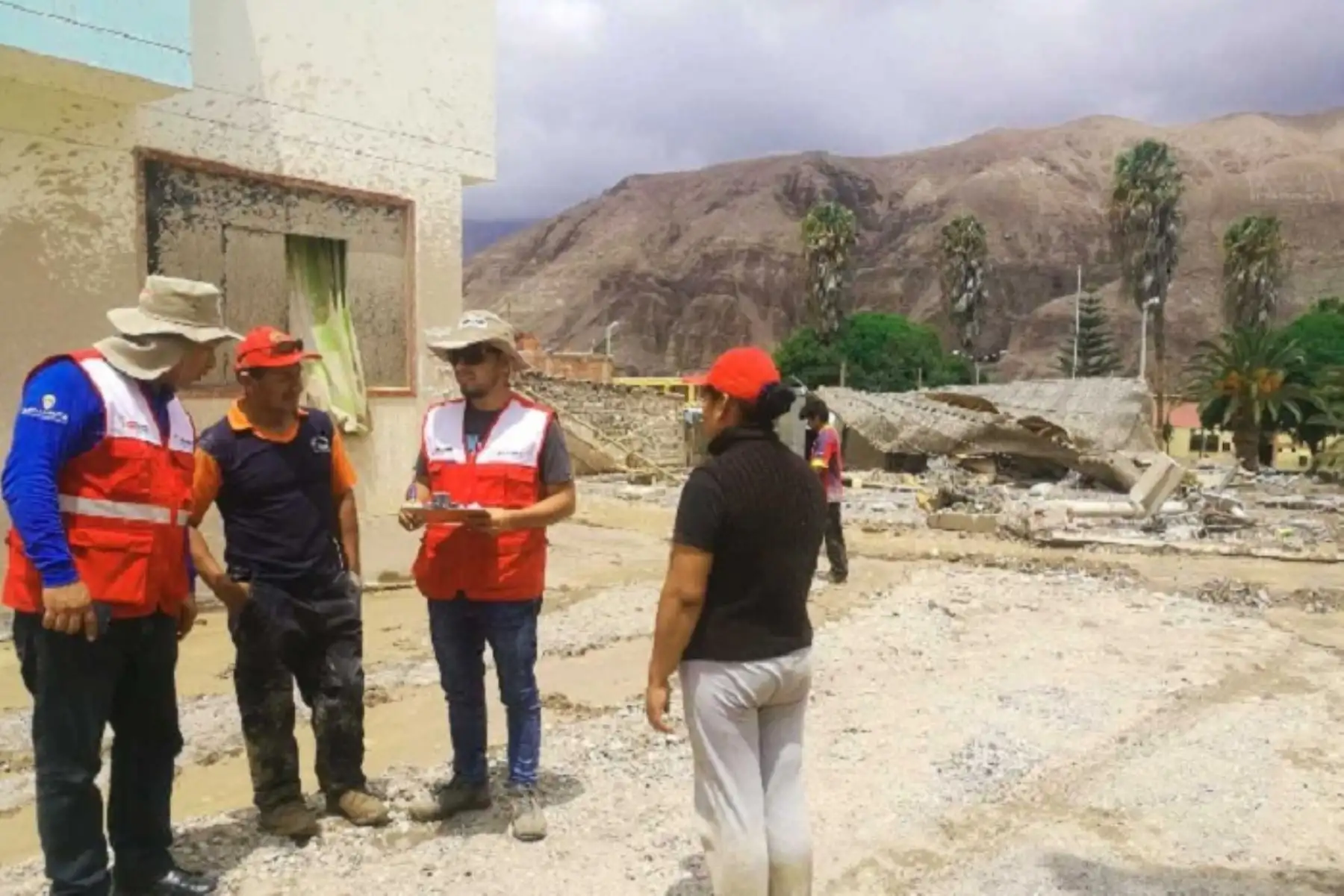 Catastro de viviendas por parte de Cofopri. ANDINA/Difusión