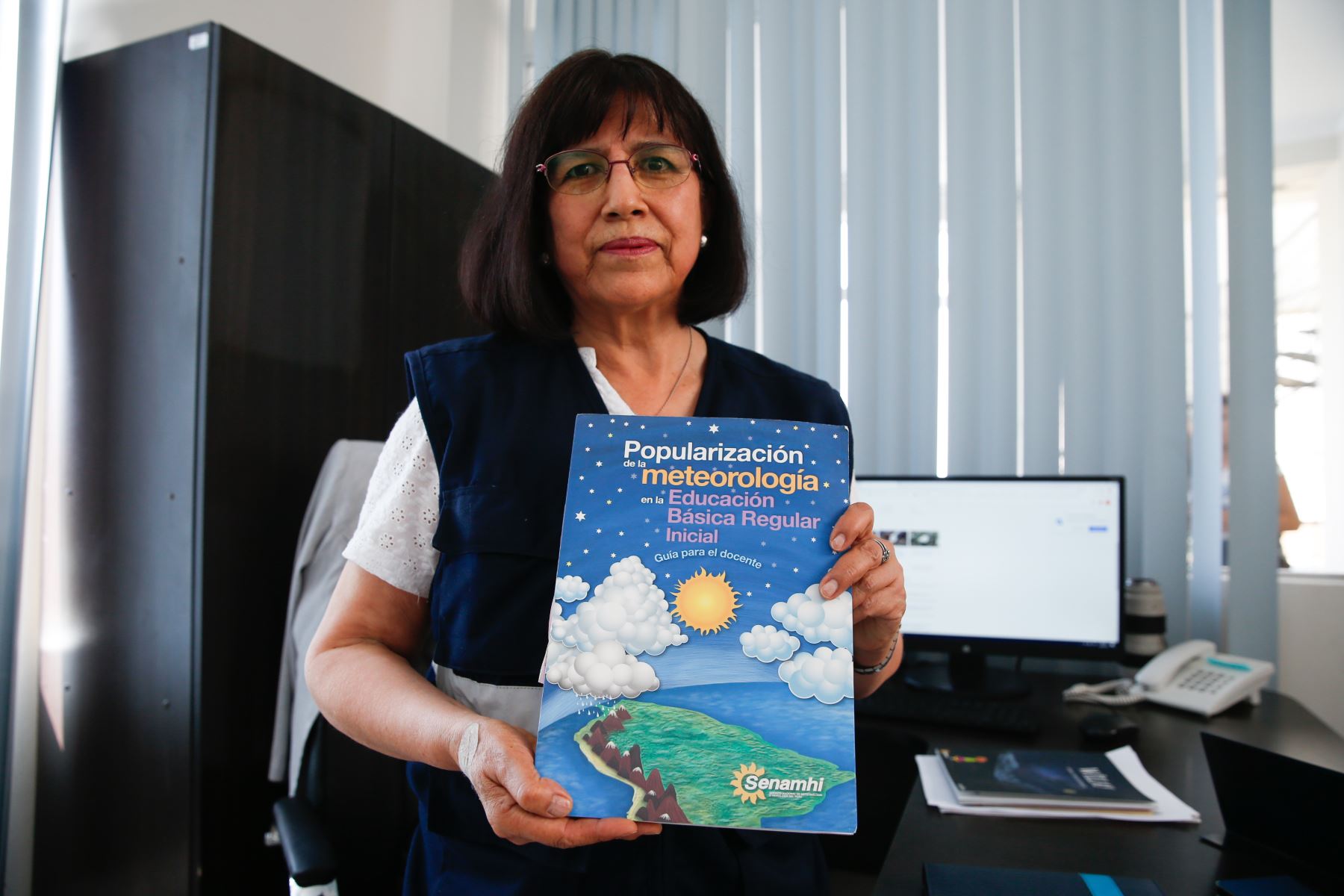 Tacna incluye en textos escolares información para estar alertas ante emergencias. ANDINA/Nathalie Sayago