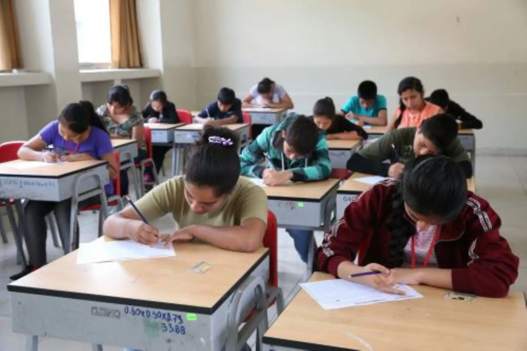 Tras un riguroso proceso se selección, 23,975 estudiantes de las 25 regiones de país lograron pasar la primera evaluación del proceso de admisión a los Coar. Foto: Andina