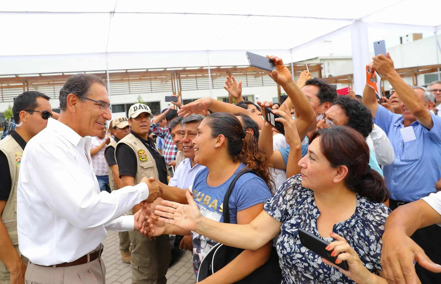 Presidente Vizcarra participa en el lanzamiento del Núcleo Ejecutor de Compras (NEC), en Villa El Salvador. Foto: ANDINA/Prensa Presidencia
