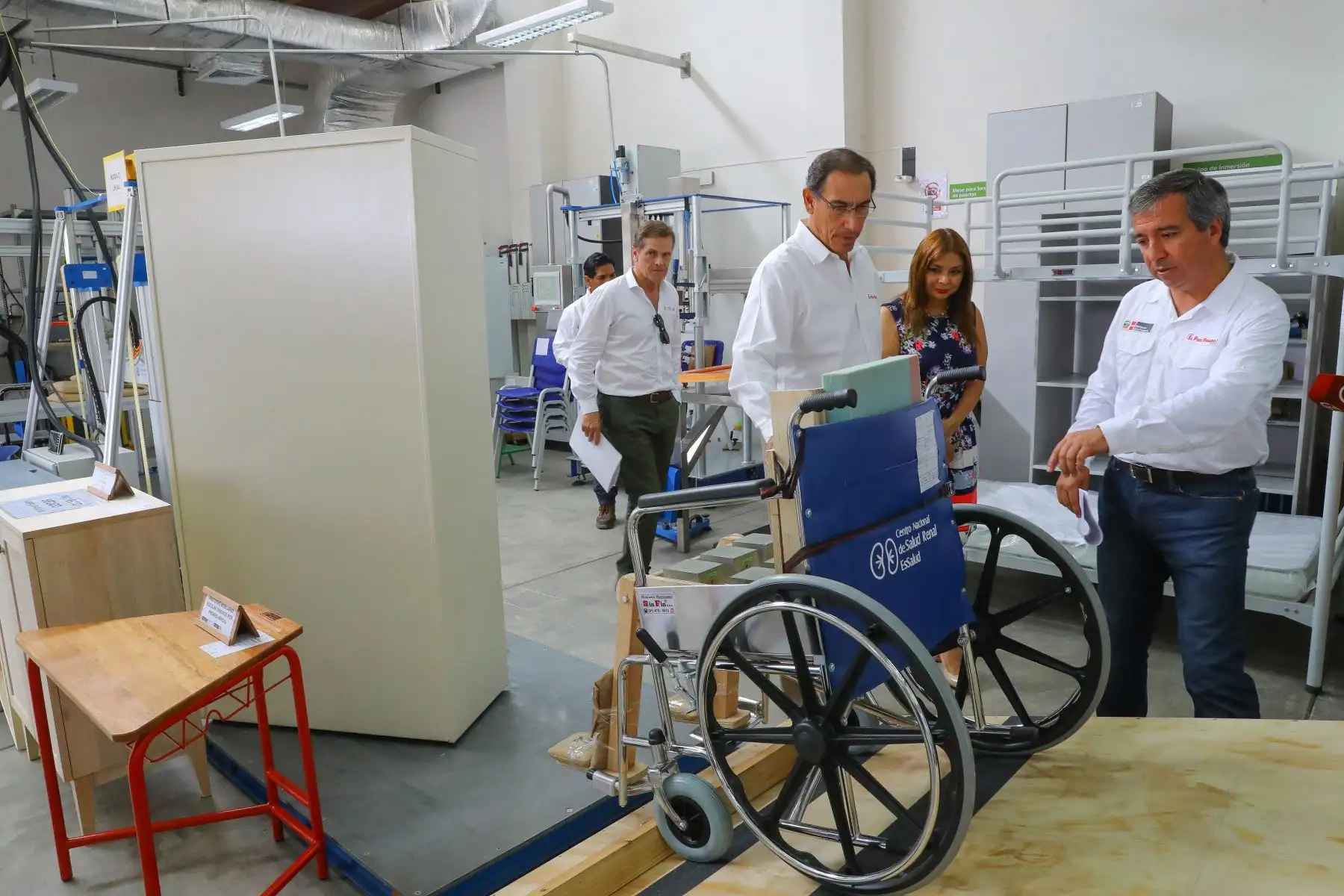 Presidente Vizcarra participa en el lanzamiento del Núcleo Ejecutor de Compras (NEC), en Villa El Salvador. Foto: ANDINA/Prensa Presidencia