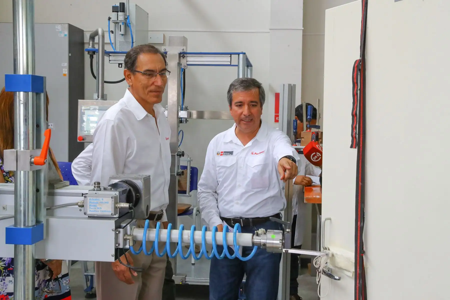 Presidente Vizcarra participa en el lanzamiento del Núcleo Ejecutor de Compras (NEC), en Villa El Salvador. Foto: ANDINA/Prensa Presidencia