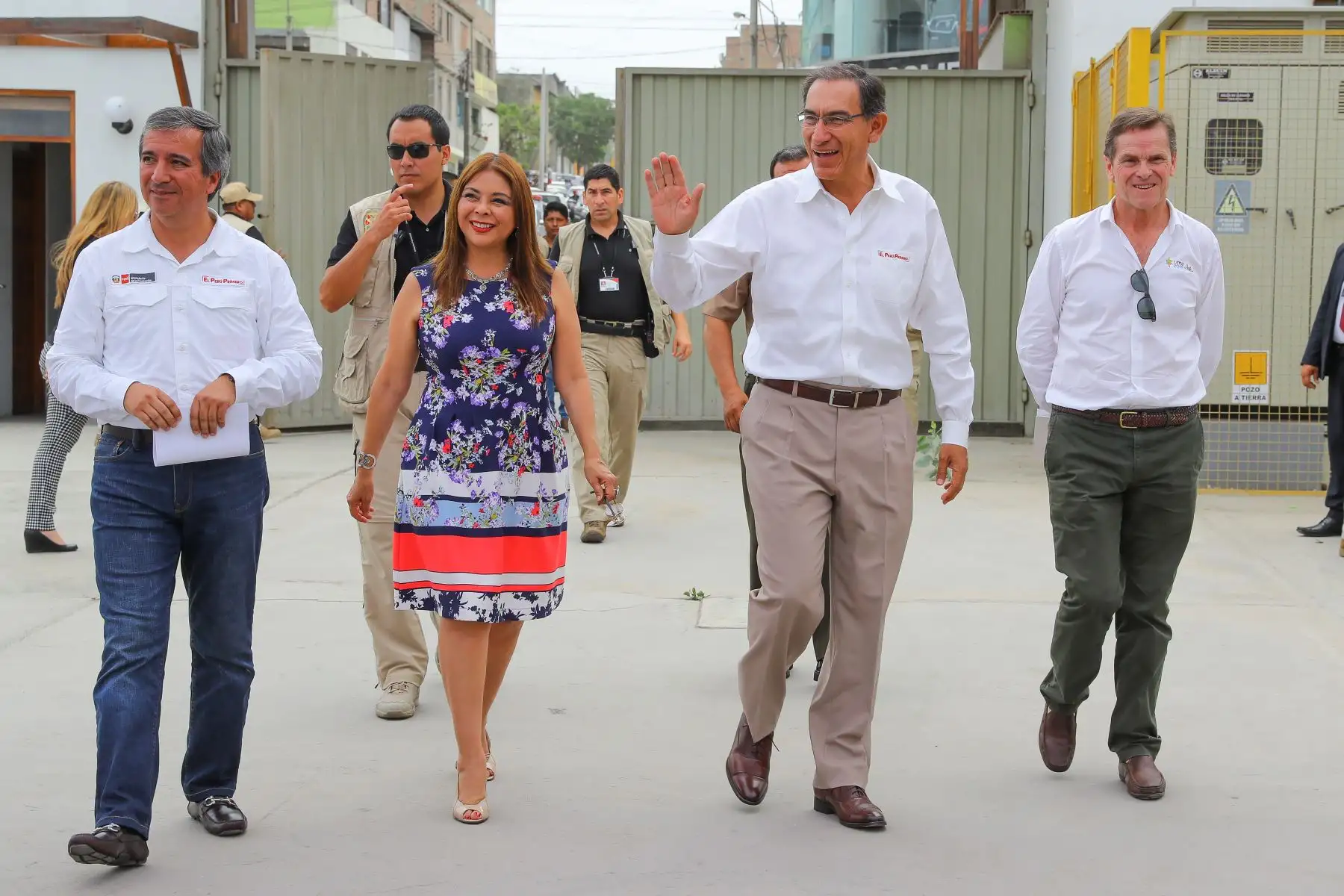 Presidente Vizcarra participa en el lanzamiento del Núcleo Ejecutor de Compras (NEC), en Villa El Salvador. Foto: ANDINA/Prensa Presidencia