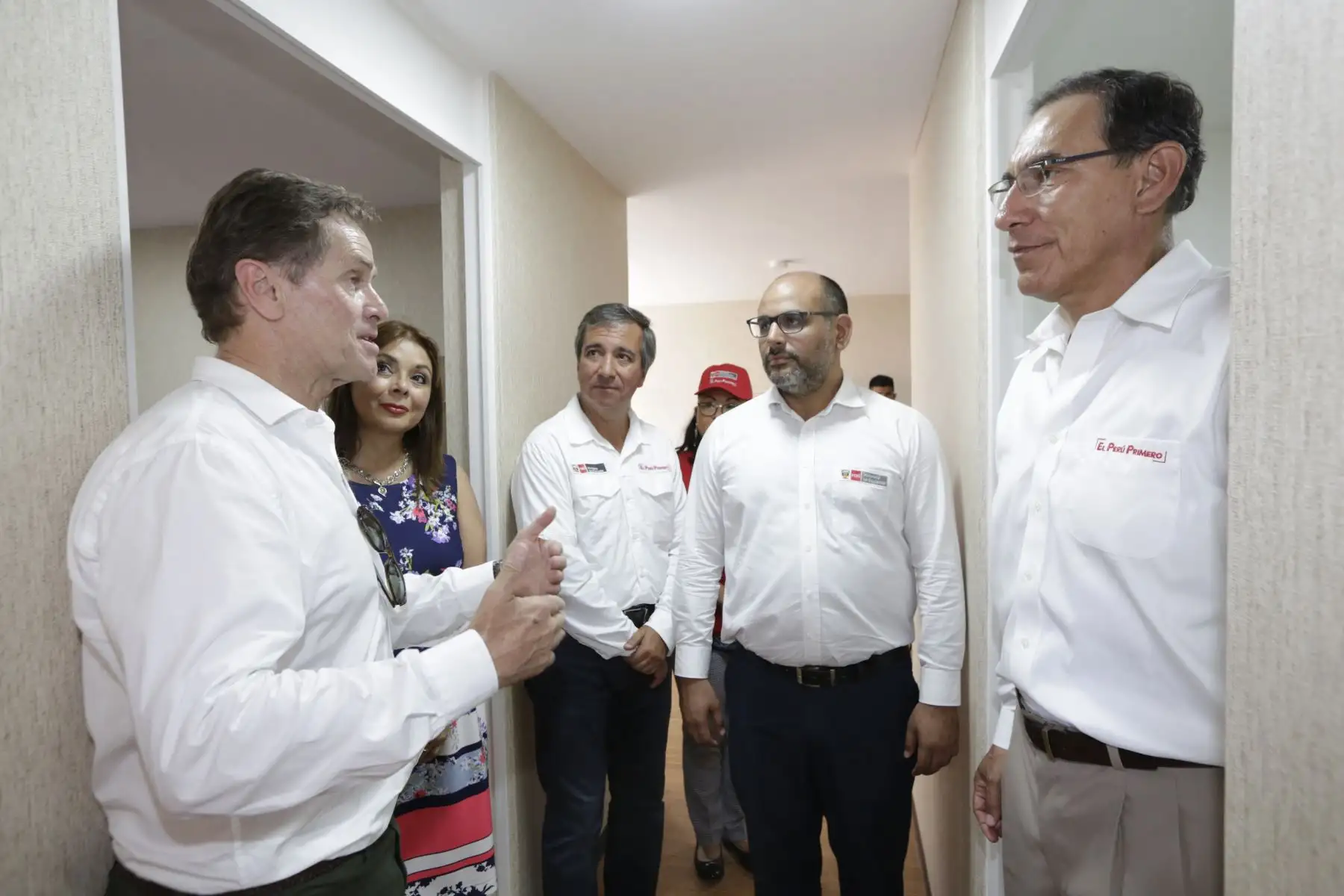 Jefe de Estado inspecciona los avances de la Villa que albergará a deportistas destacados de diferentes países durante los Juegos Panamericanos y Parapanamericanos del 2019. Foto: ANDINA/Prensa Presidencia